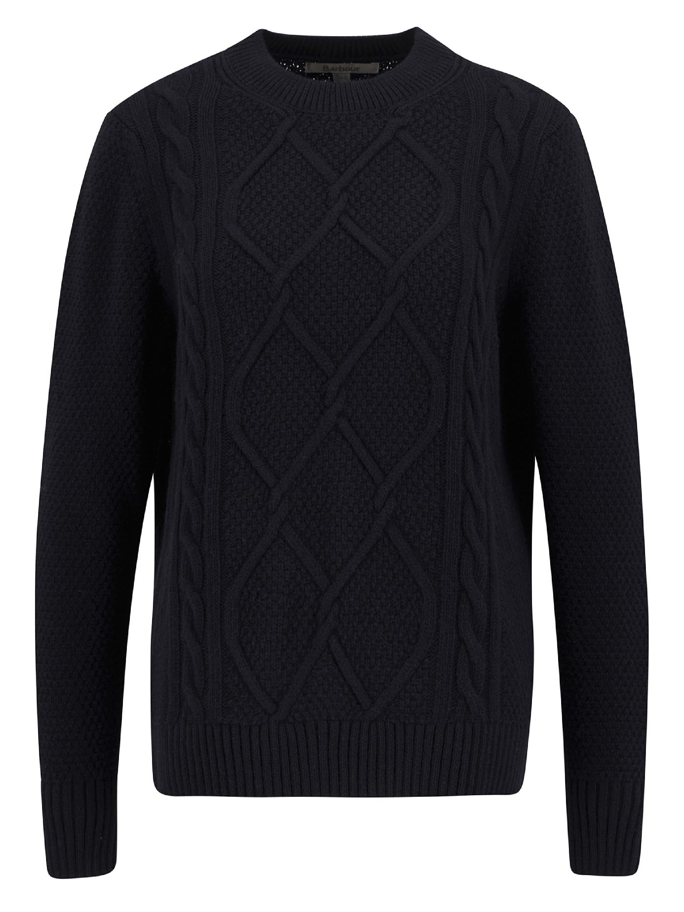 Burne Argyle Crew Neck Jumper