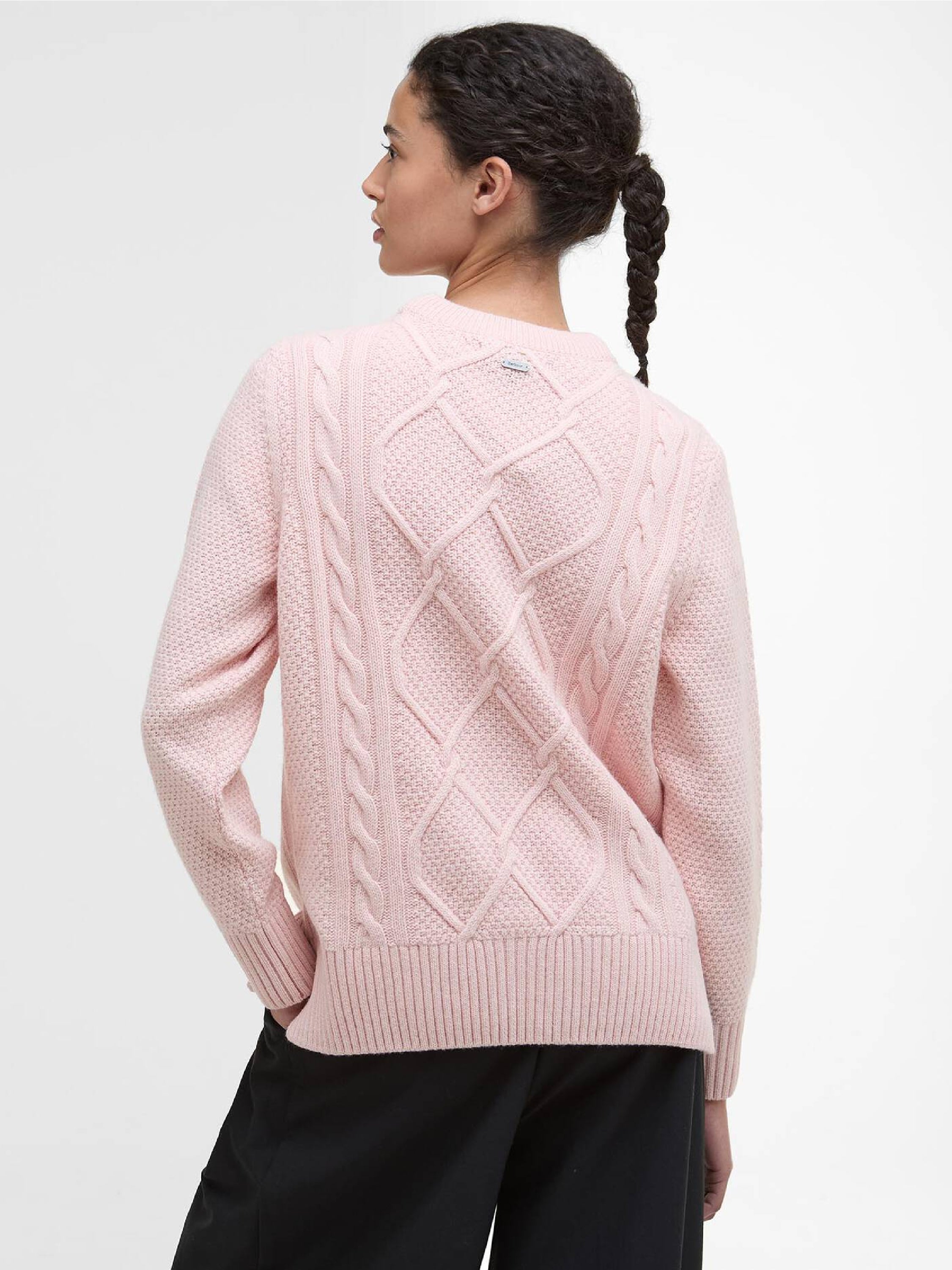 Burne Argyle Crew Neck Jumper