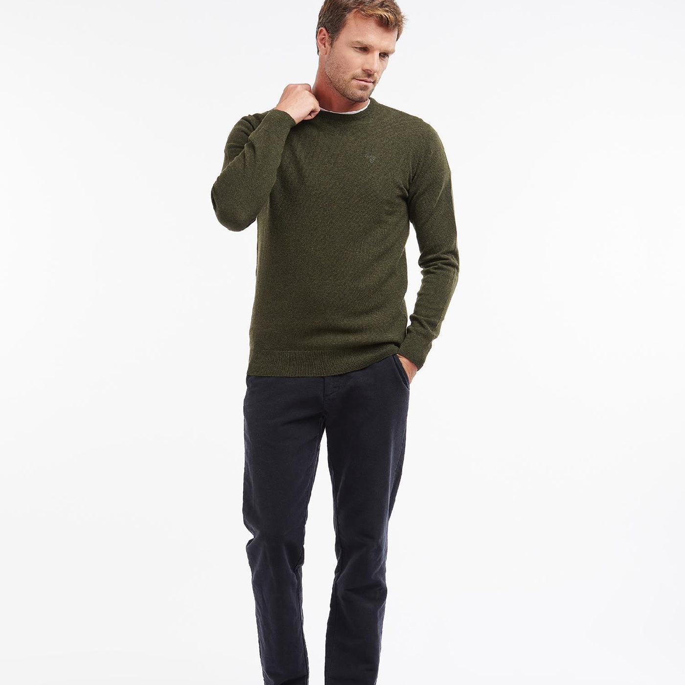 Barbour Ess Lwool Crew