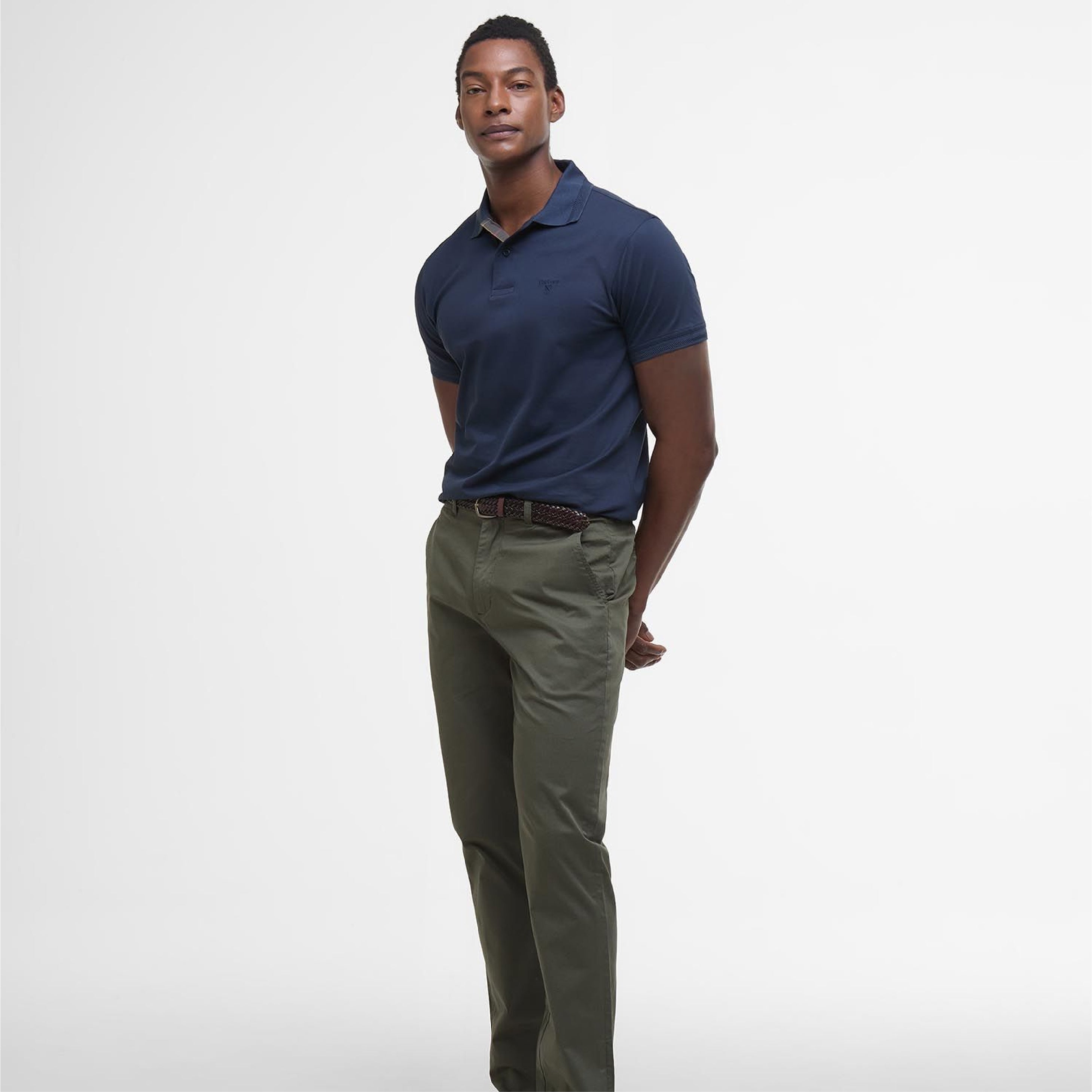 Premium Tartan Pique Polo Shirt