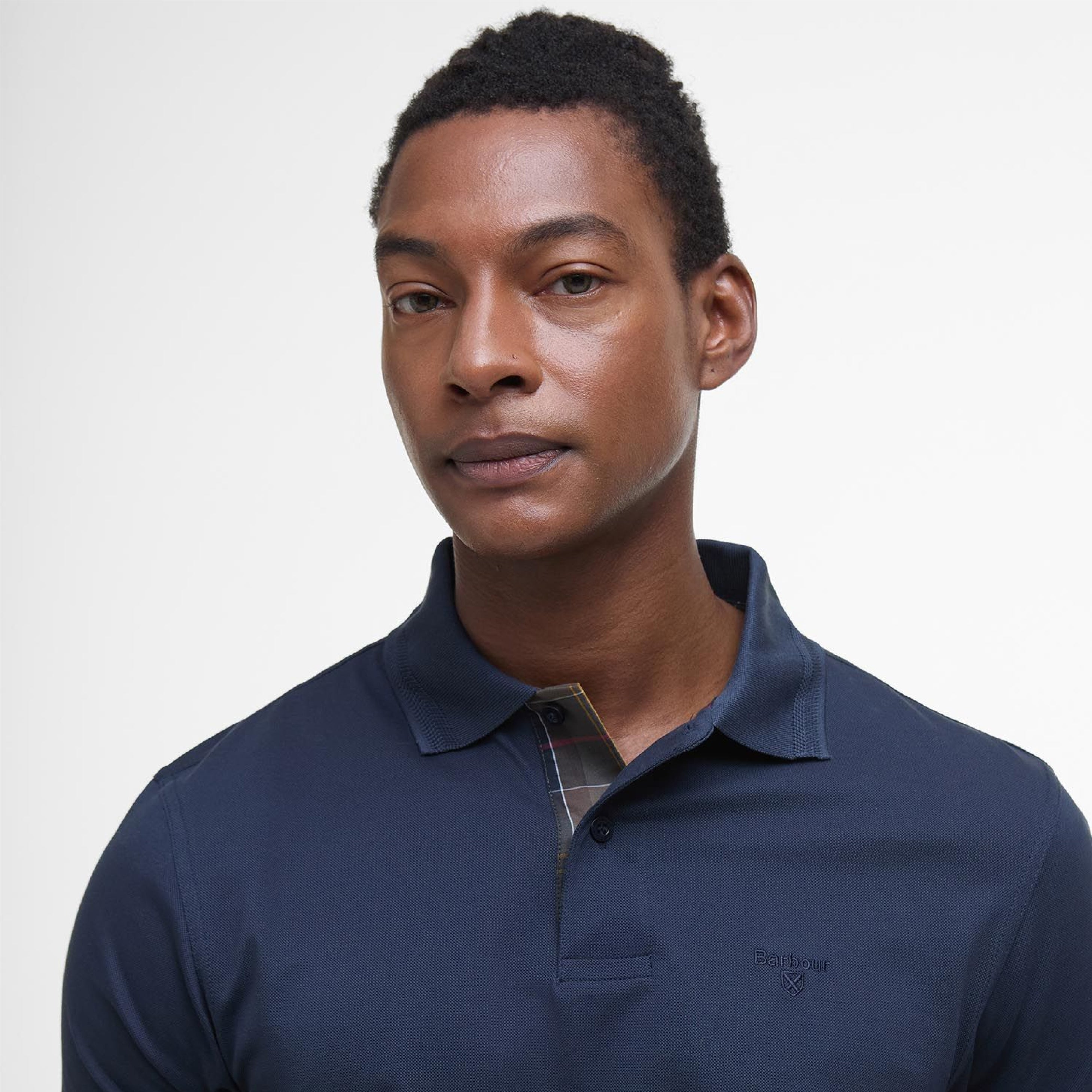 Premium Tartan Pique Polo Shirt