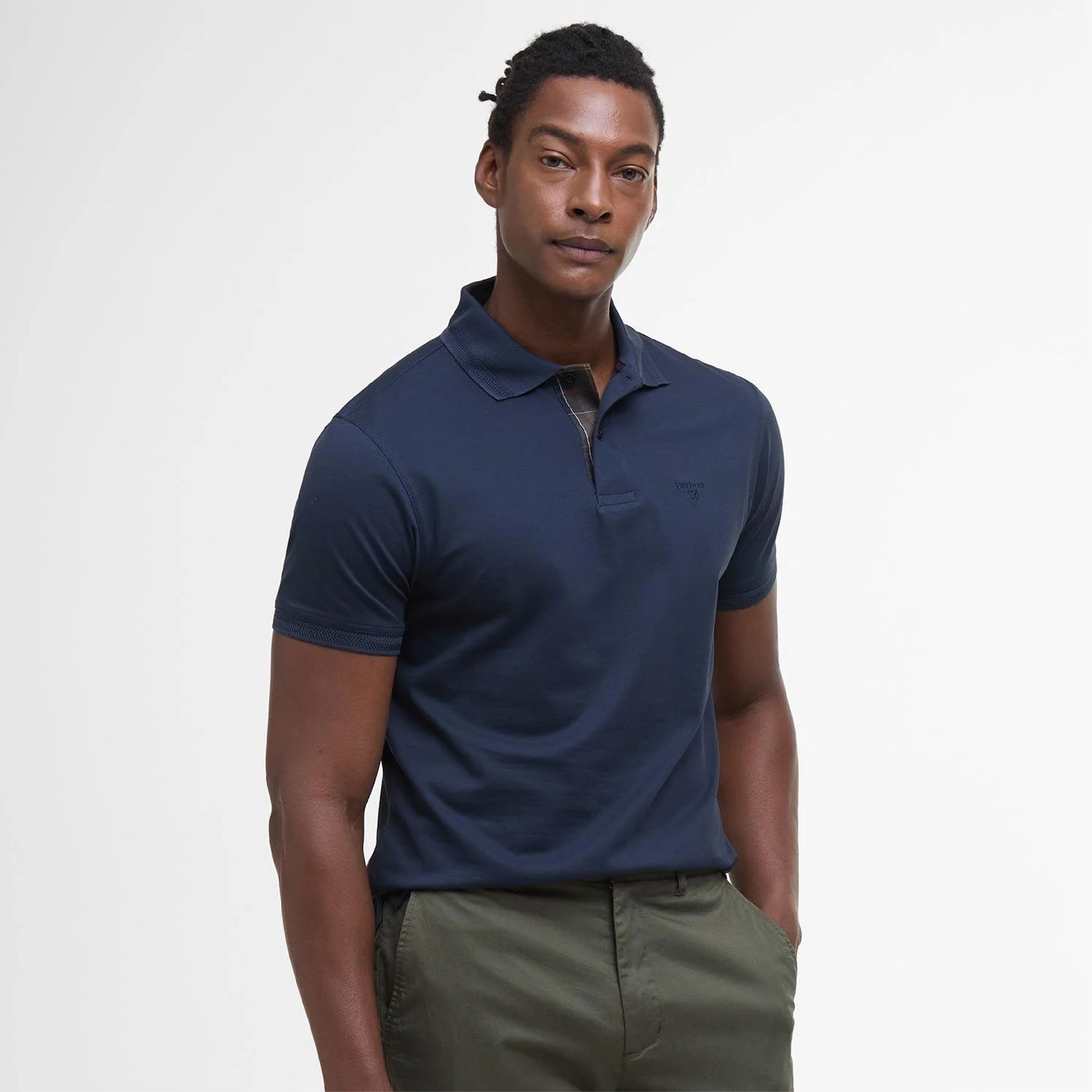 Premium Tartan Pique Polo Shirt