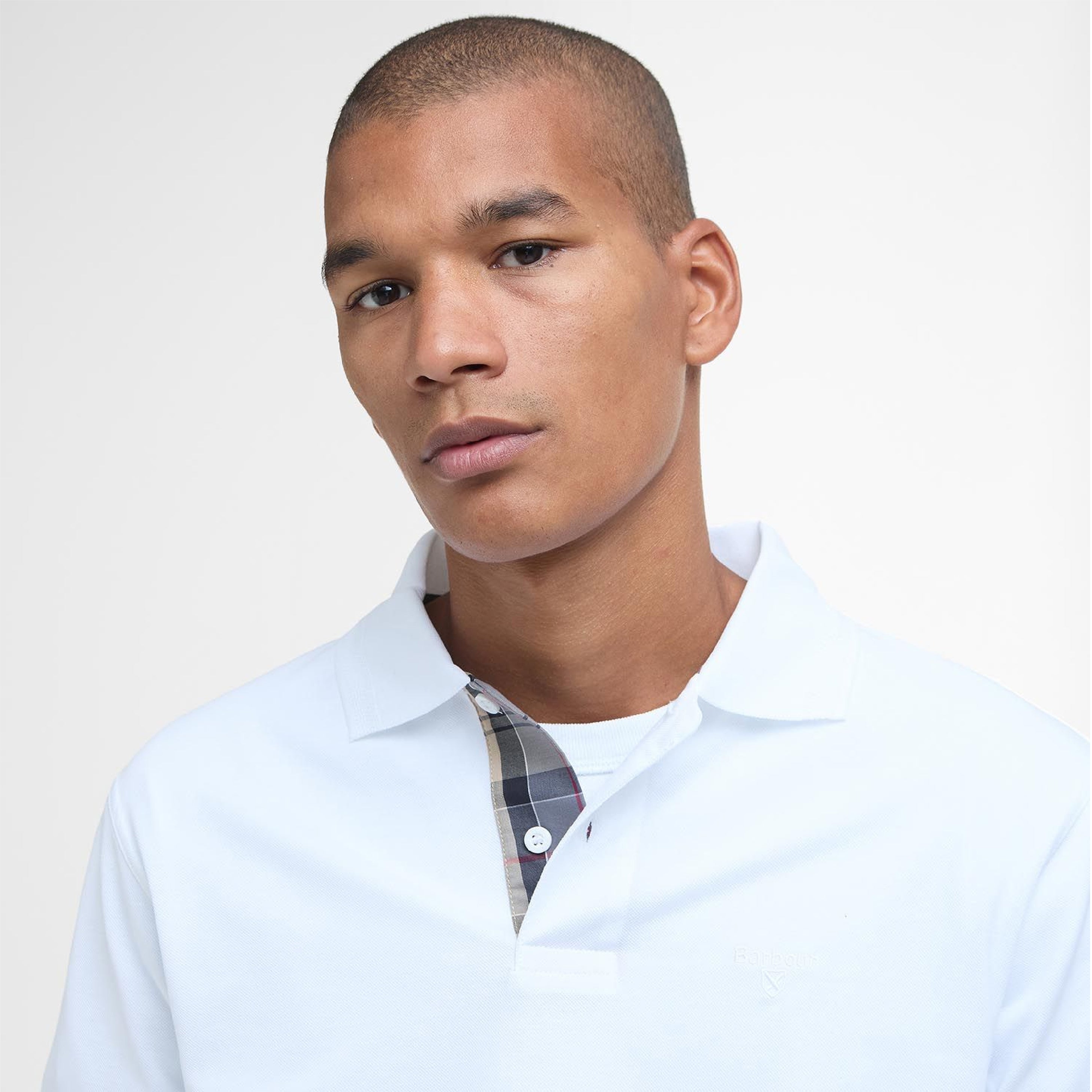 Premium Tartan Pique Polo Shirt