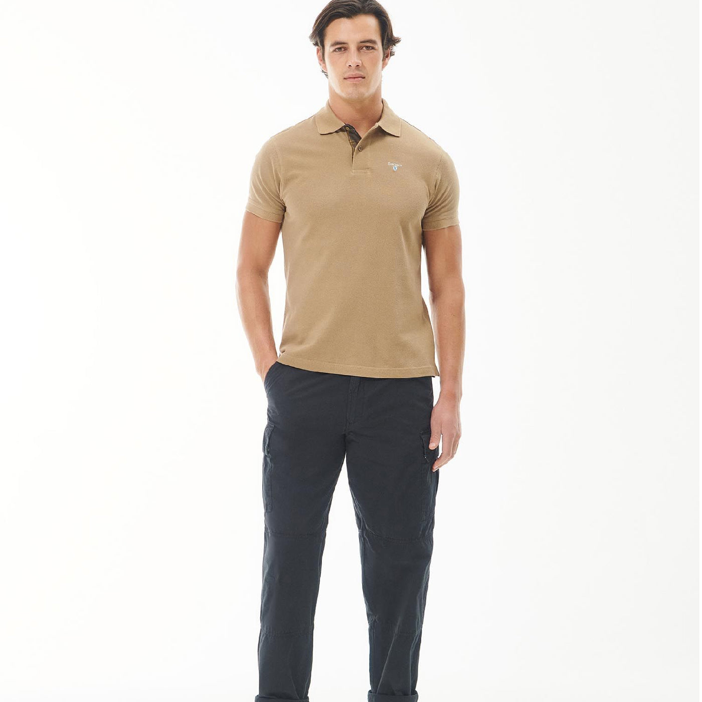 Barbour Tartan Pique Polo