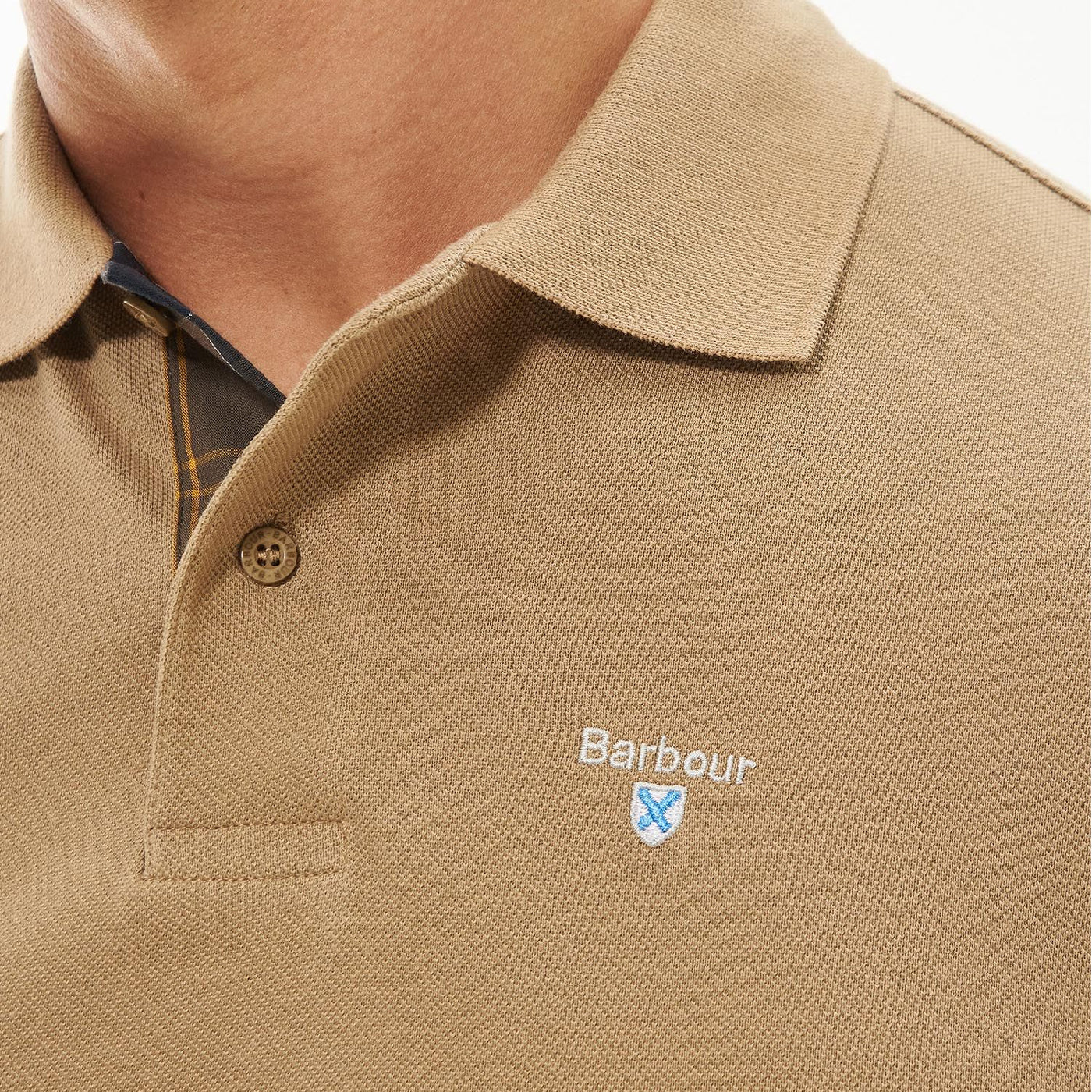 Barbour Tartan Pique Polo