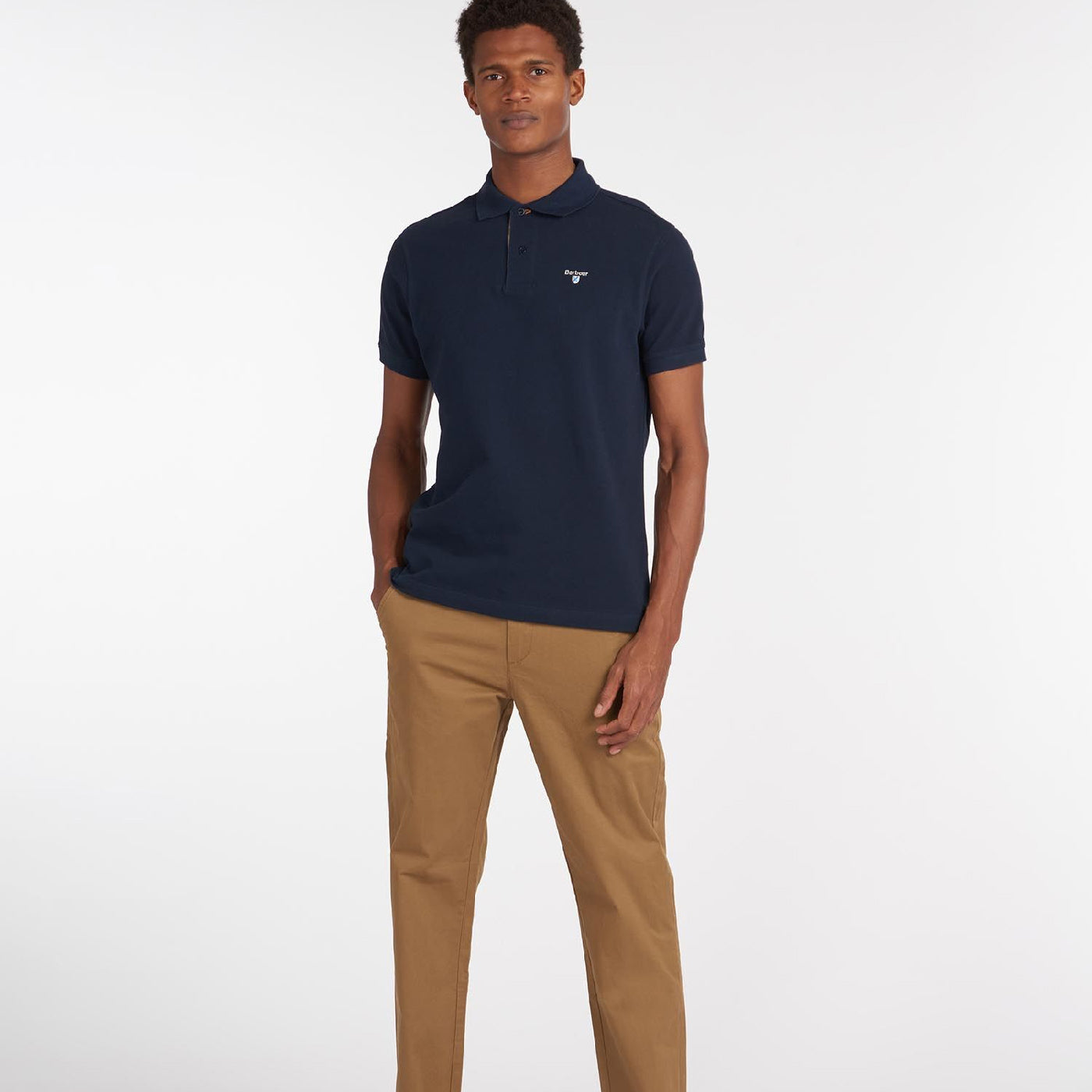 Barbour Tartan Pique Polo