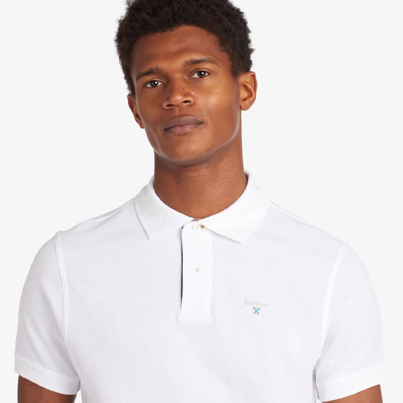 Barbour Tartan Pique Polo