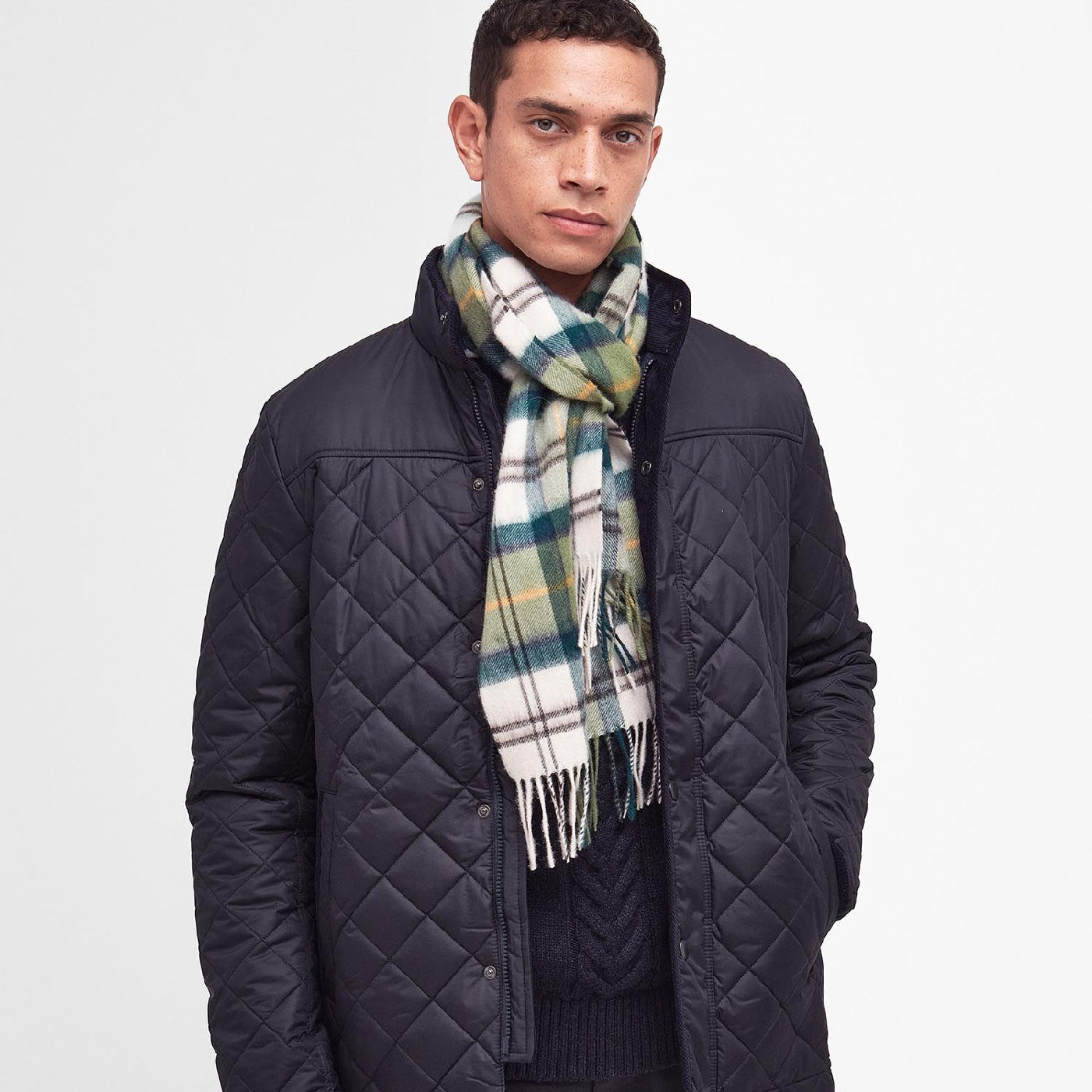 Barbour W/cashme Scarf