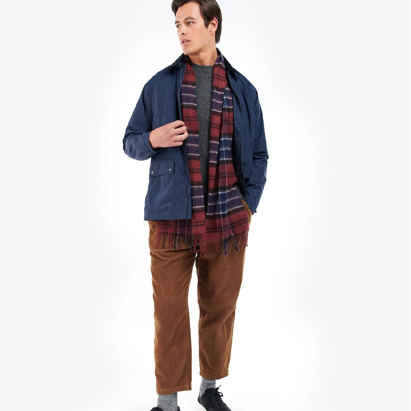 Barbour W/cashme Scarf