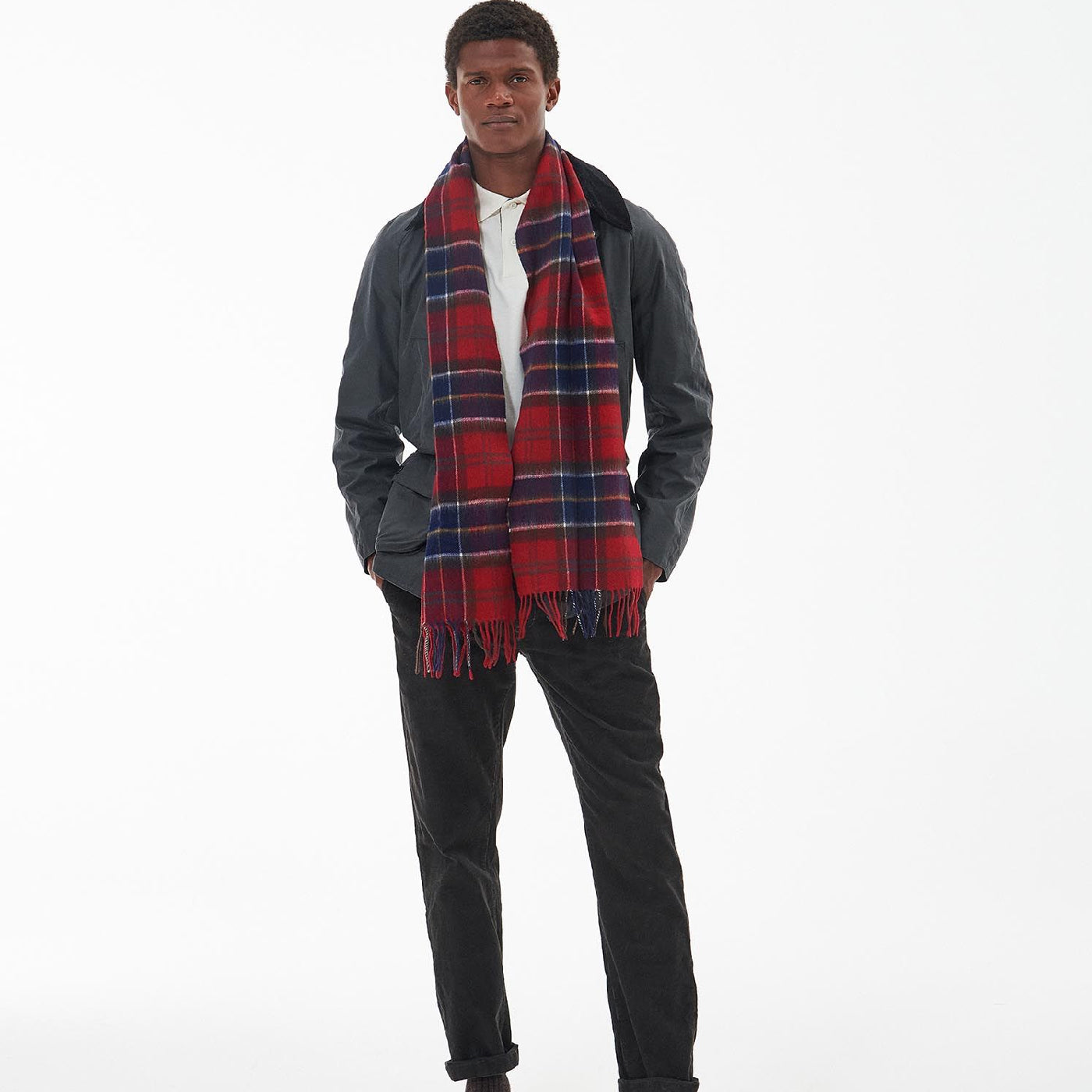 Barbour W/cashme Scarf