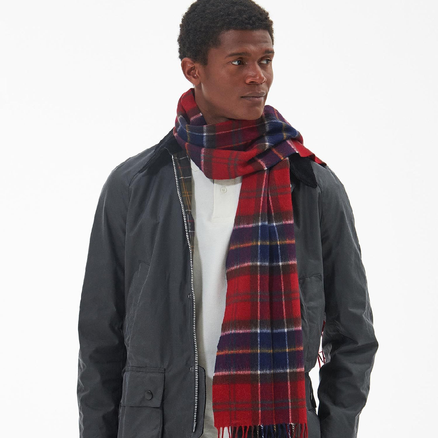 Barbour W/cashme Scarf