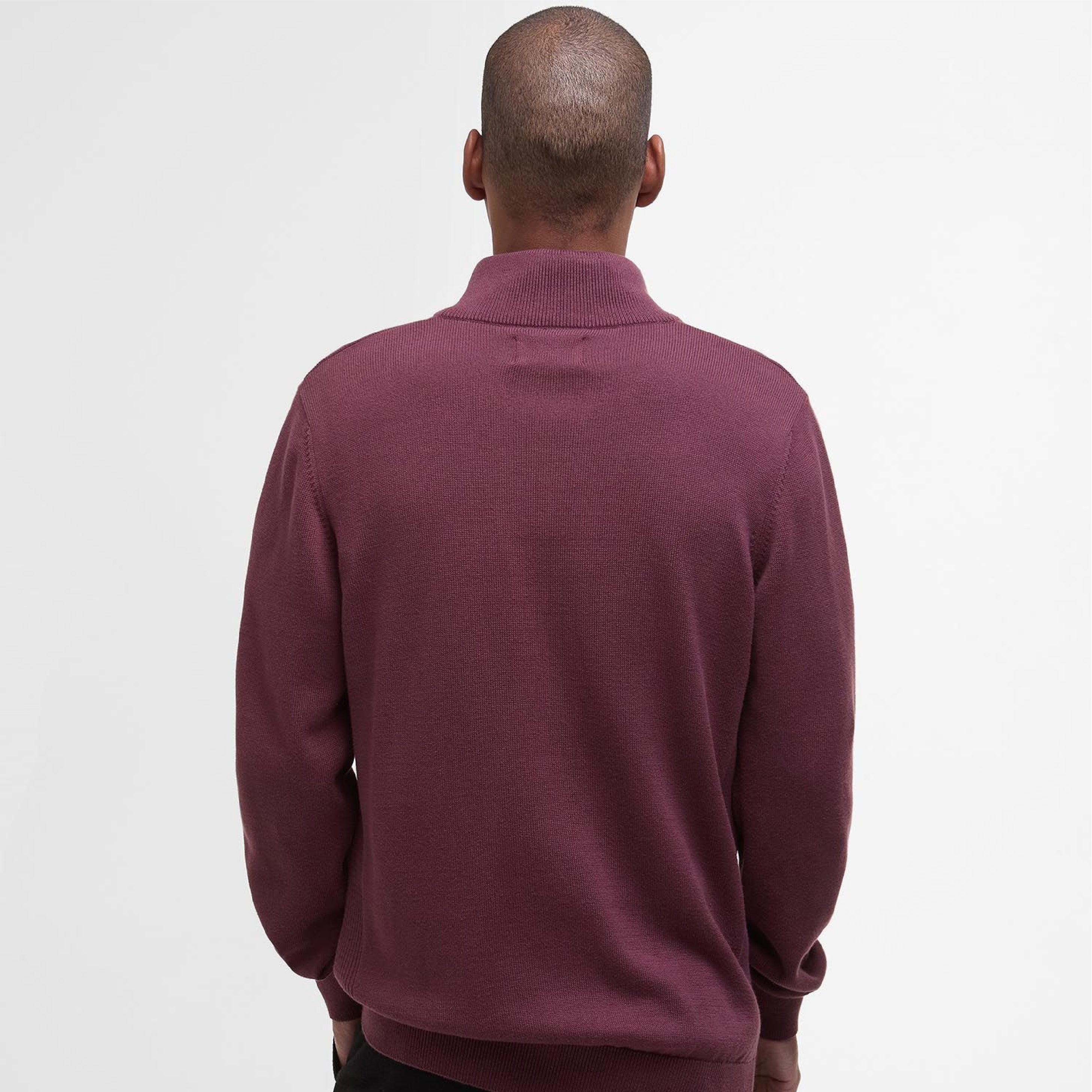 Cotton Half Zip Jumper