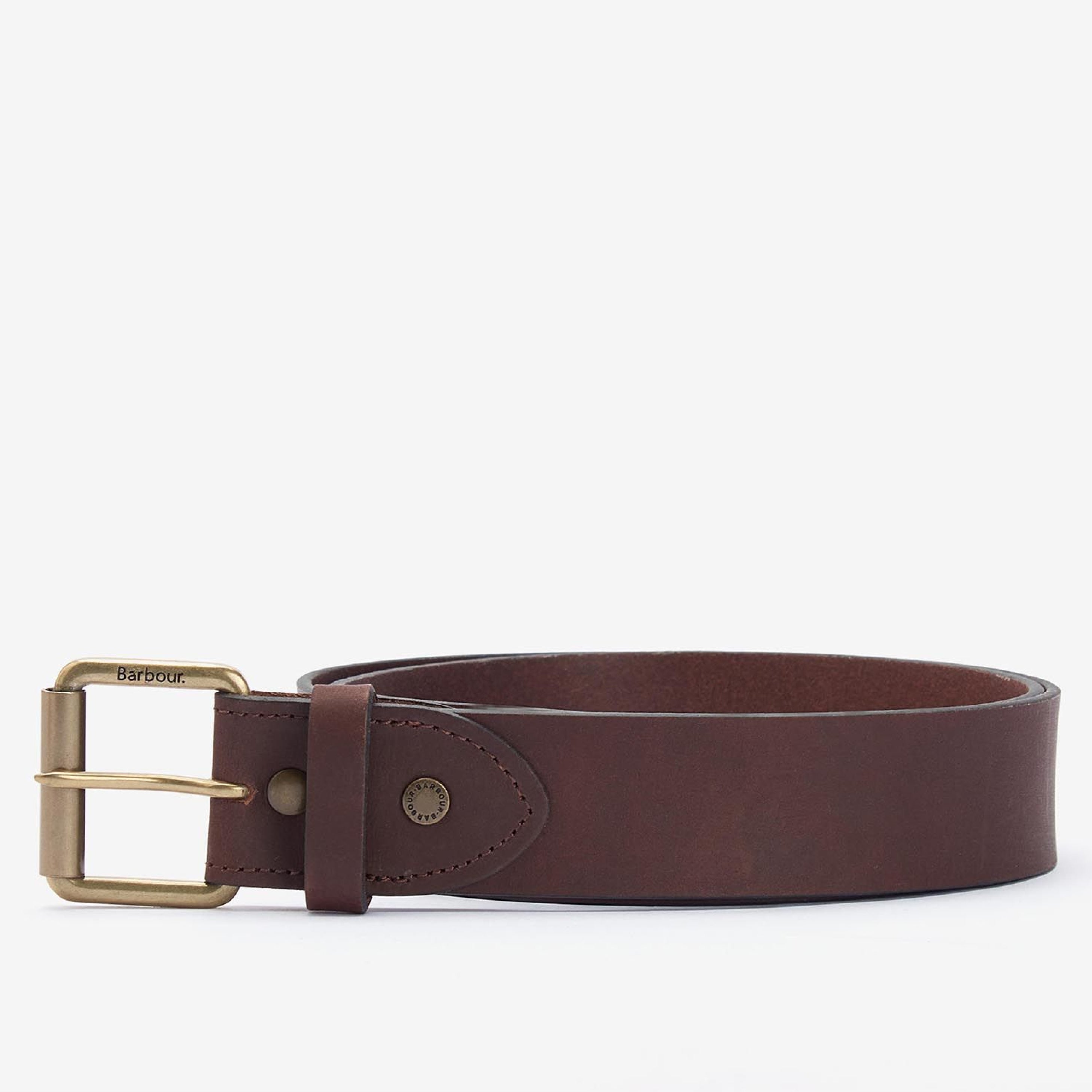 Contrast Leather Belt