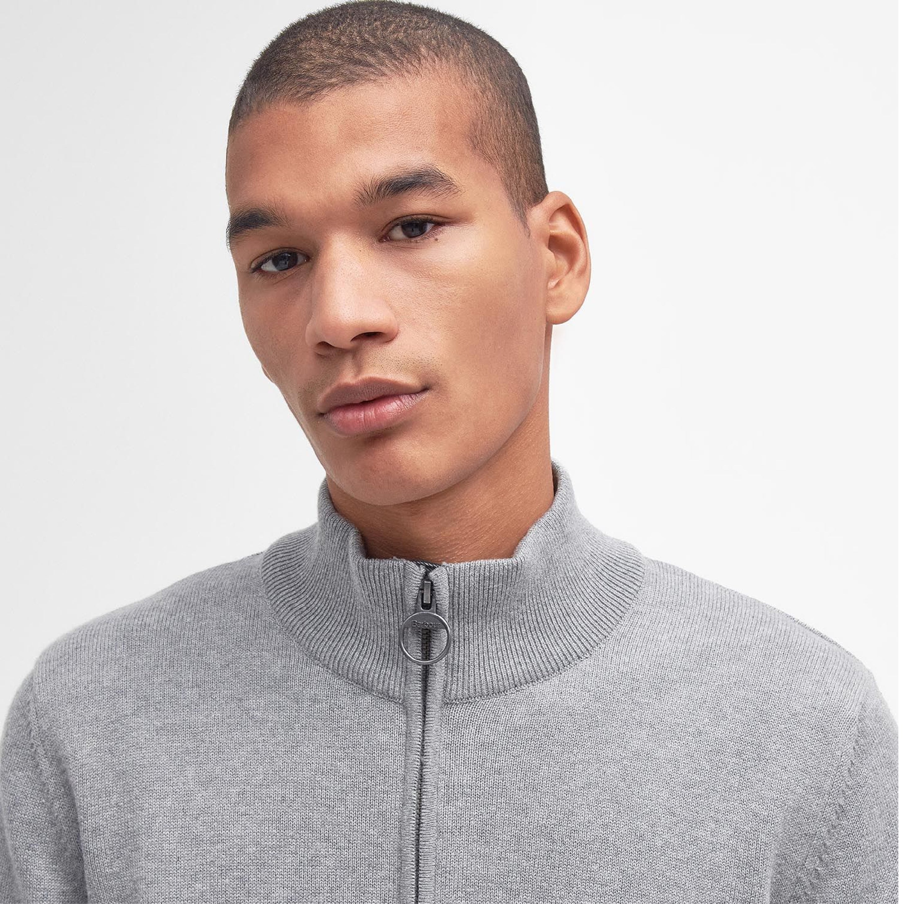 Cotton Half Zip Jumper