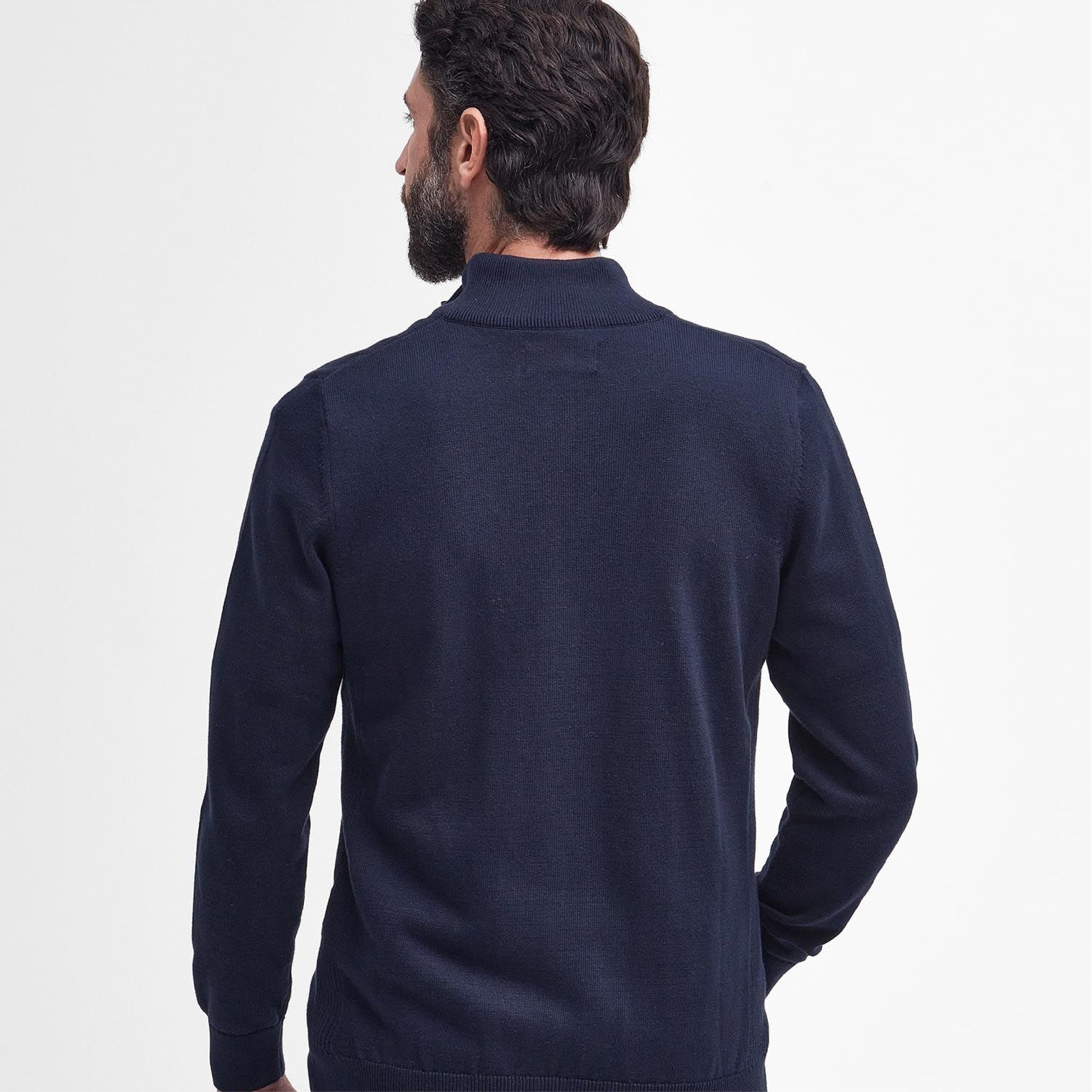 Cotton Half Zip Jumper
