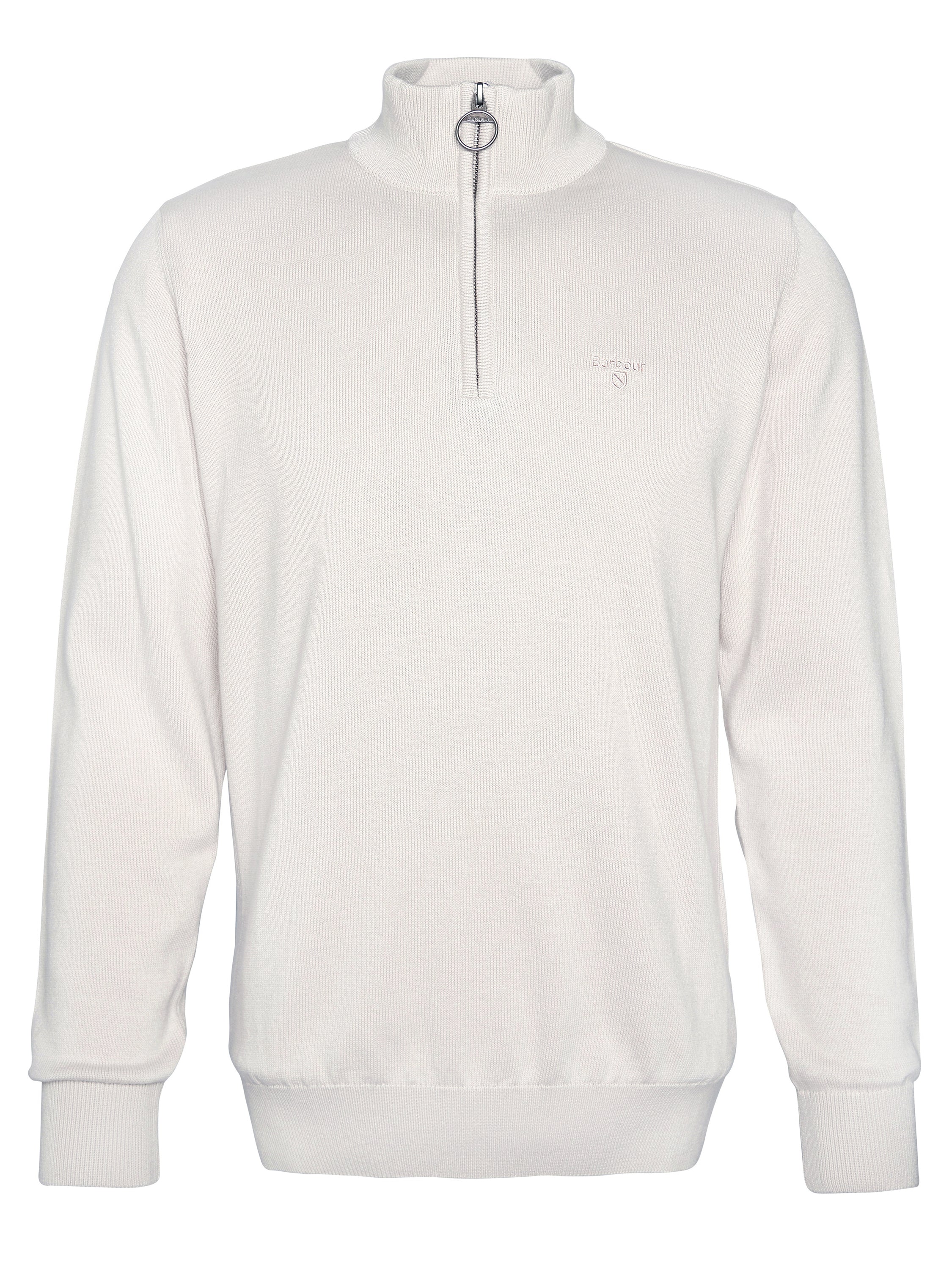 Cotton Half Zip Jumper