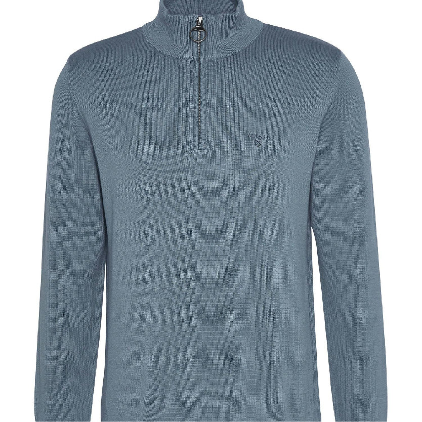 Cotton Half Zip Jumper