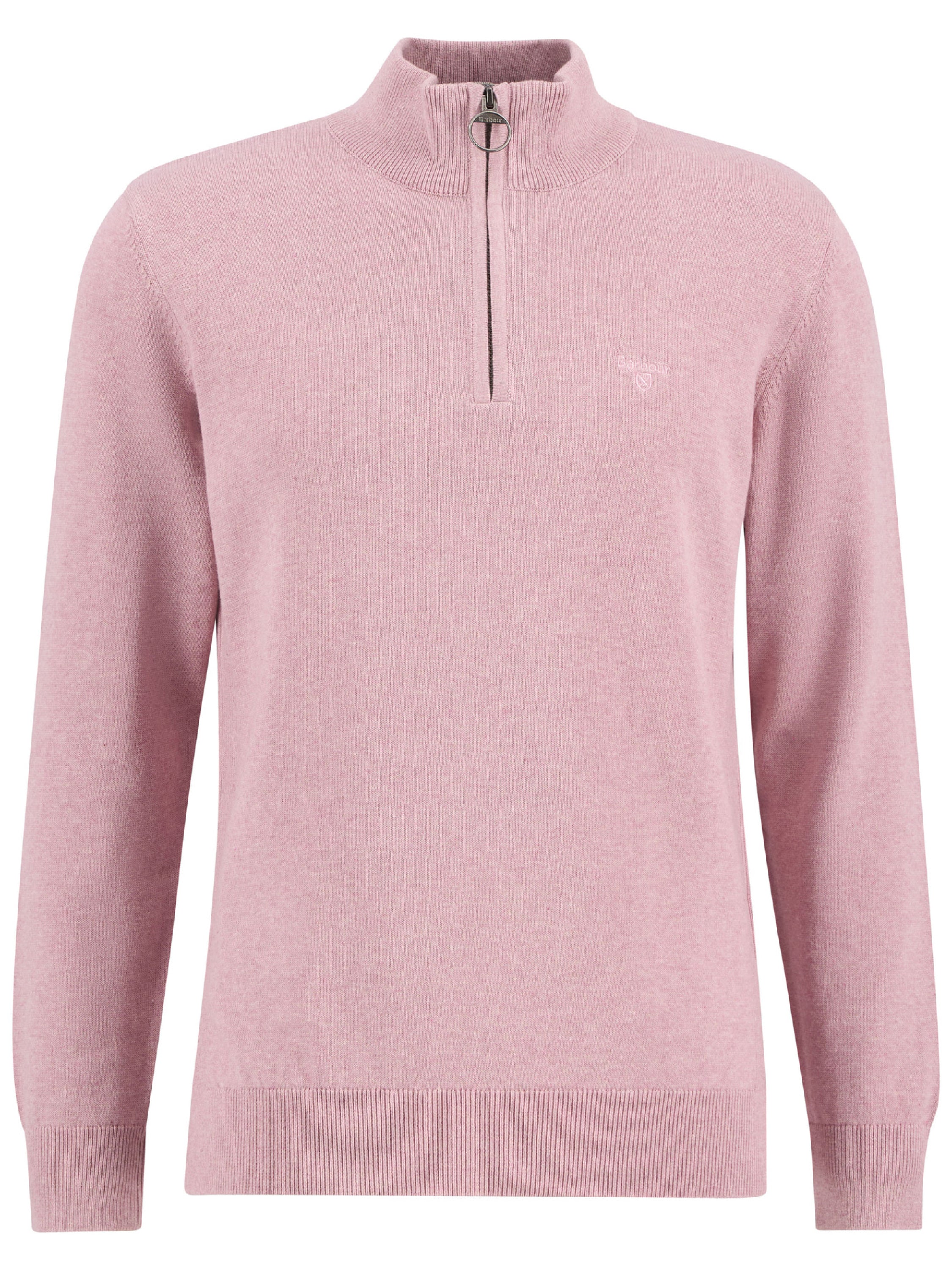 Cotton Quarter-Zip Jumper