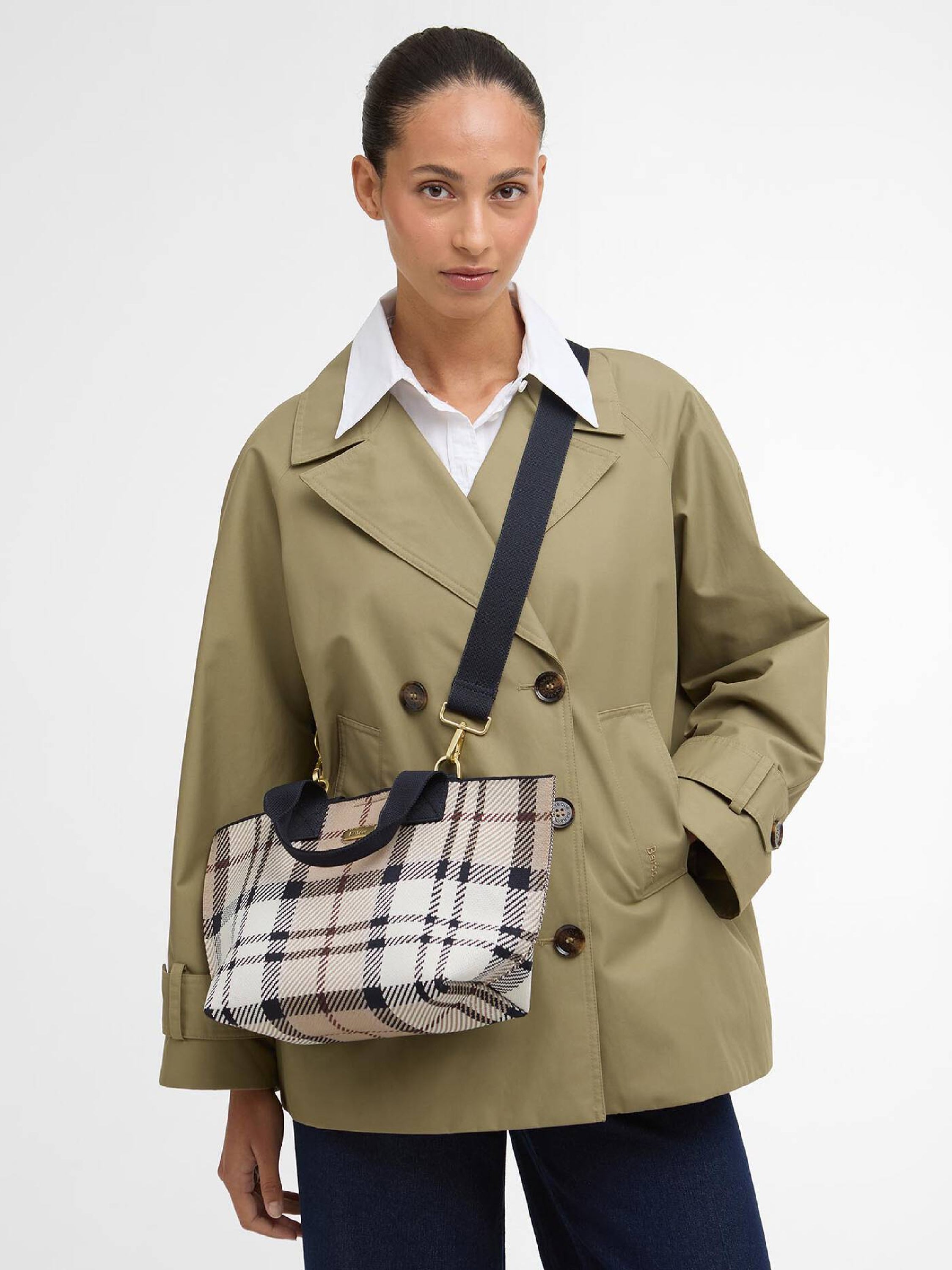 Layla Tartan Mini Tote Bag