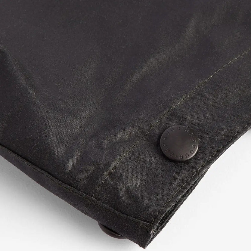 Waxed Cotton Plain Hood