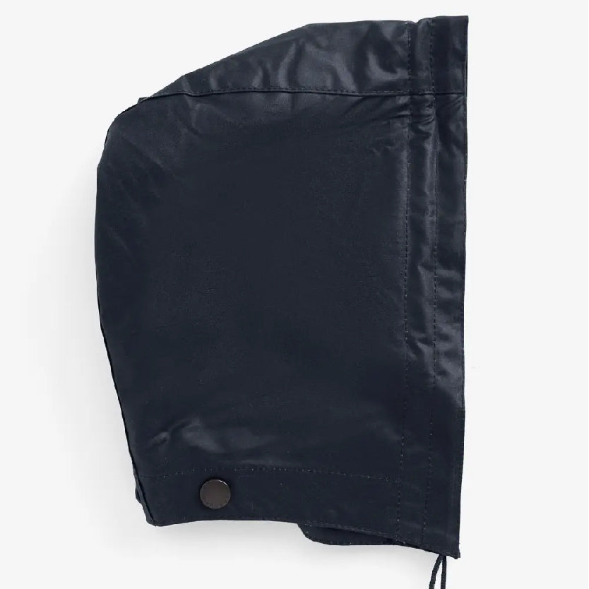 Waxed Cotton Plain Hood