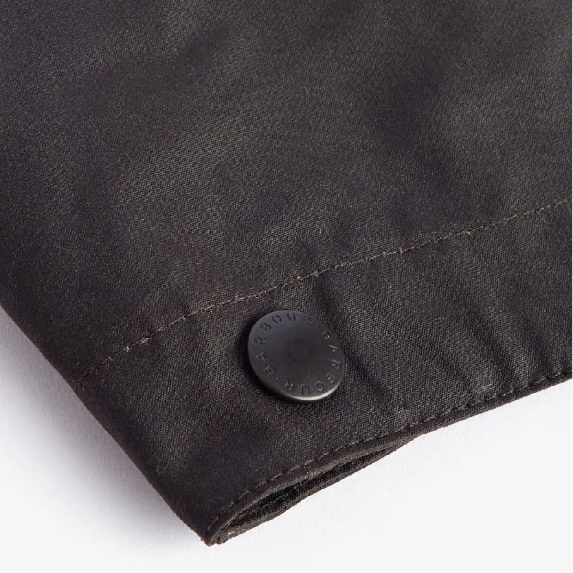 Waxed Cotton Plain Hood
