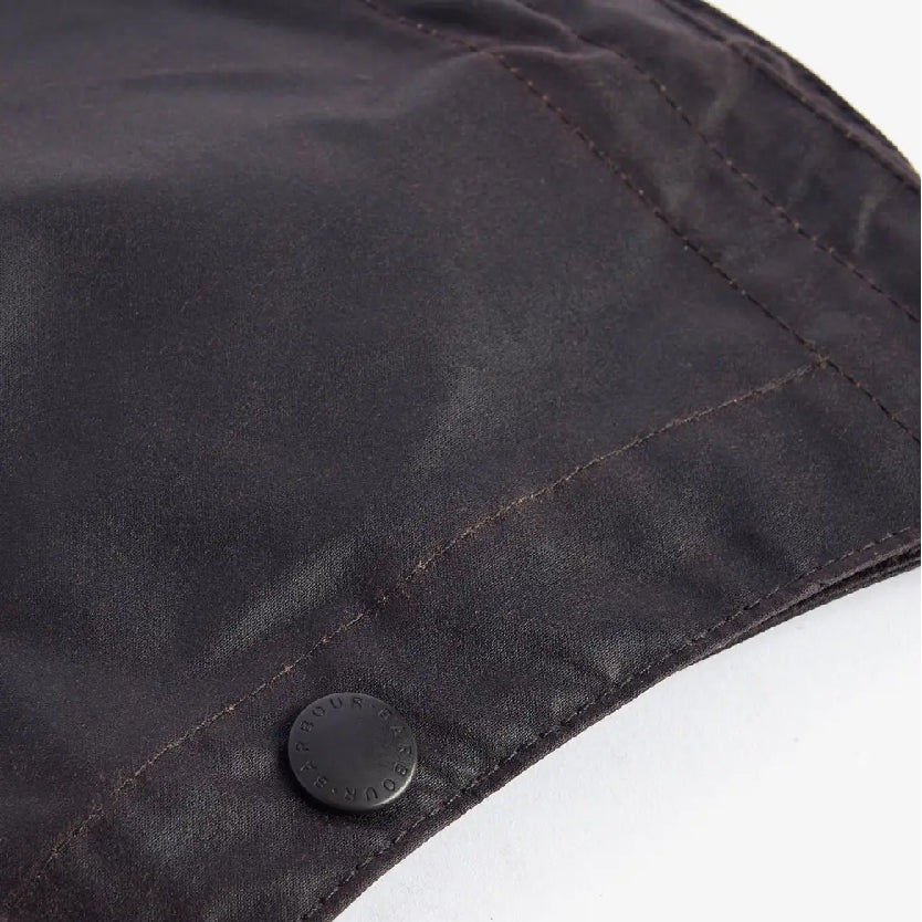 Waxed Cotton Plain Hood