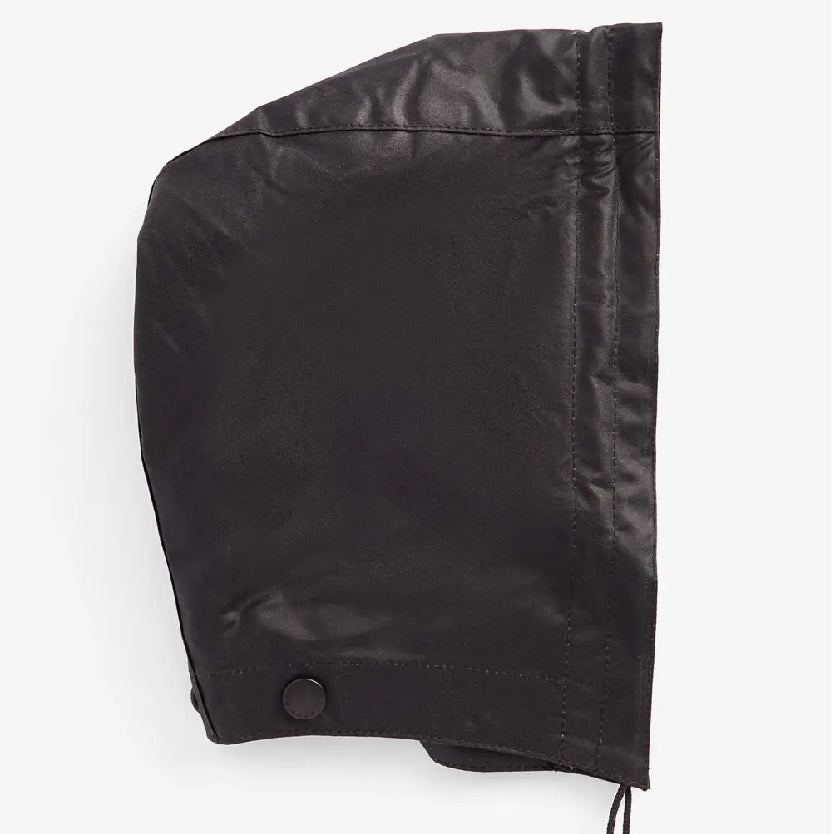Waxed Cotton Plain Hood