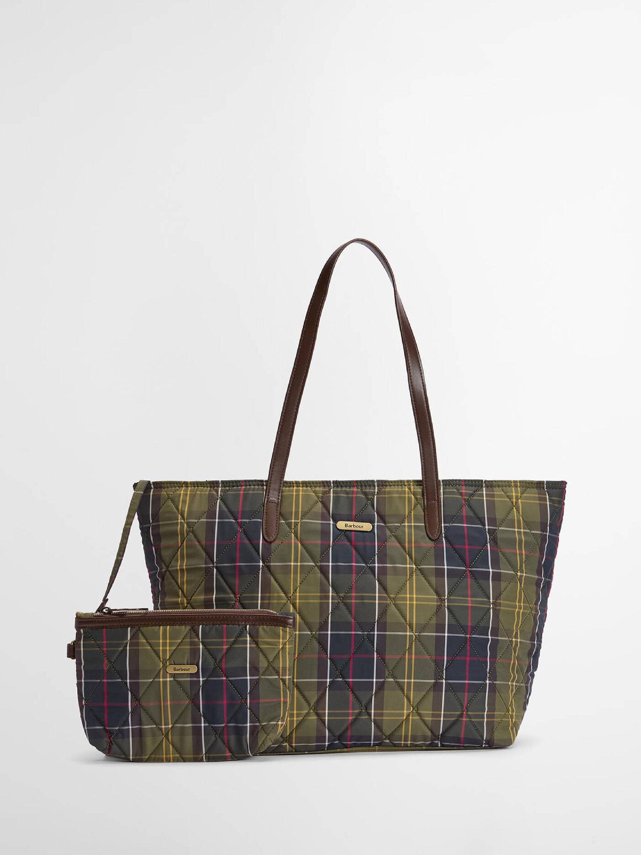Wetherham Quilted Tartan Tote Bag