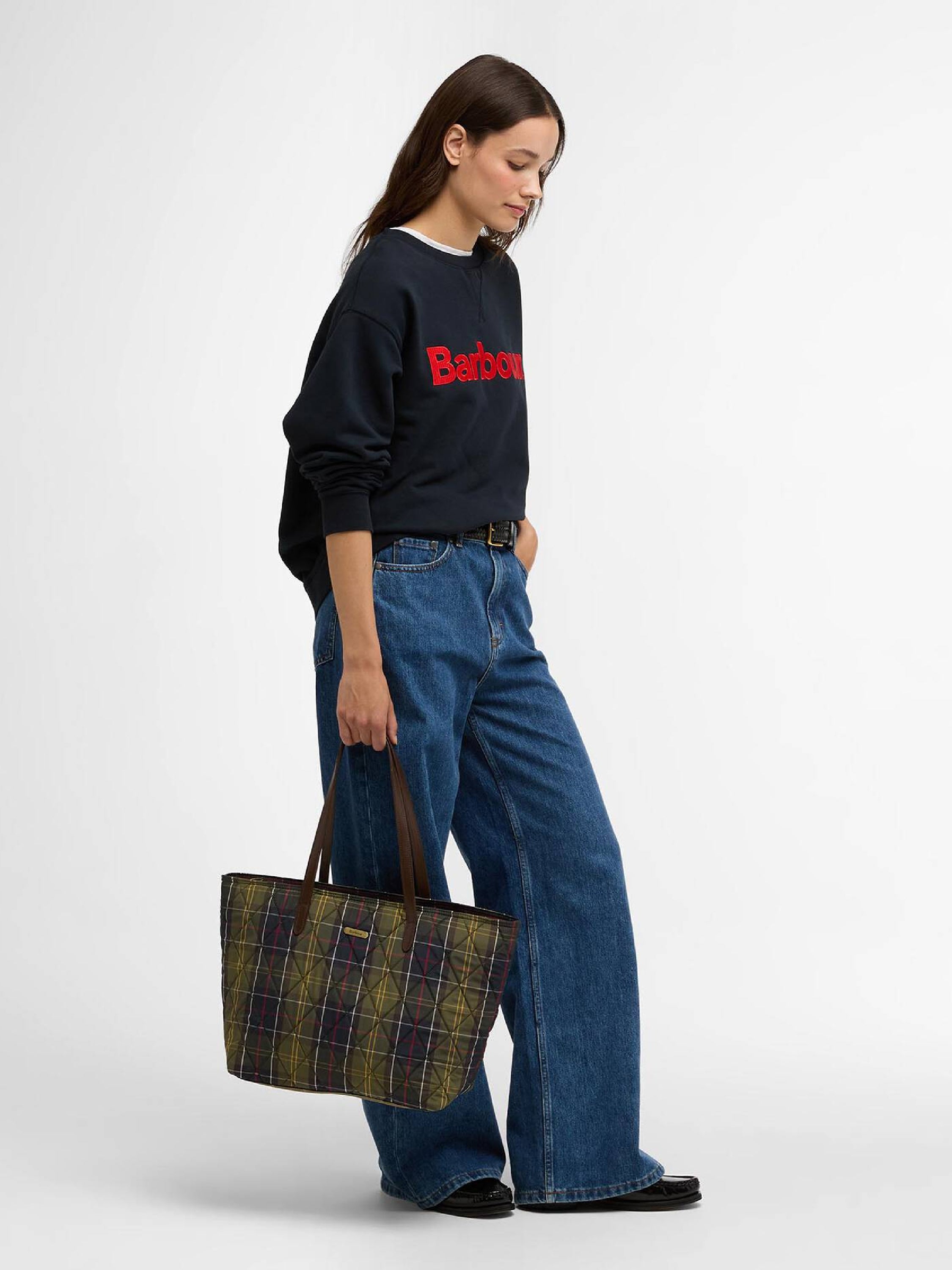 Wetherham Quilted Tartan Tote Bag