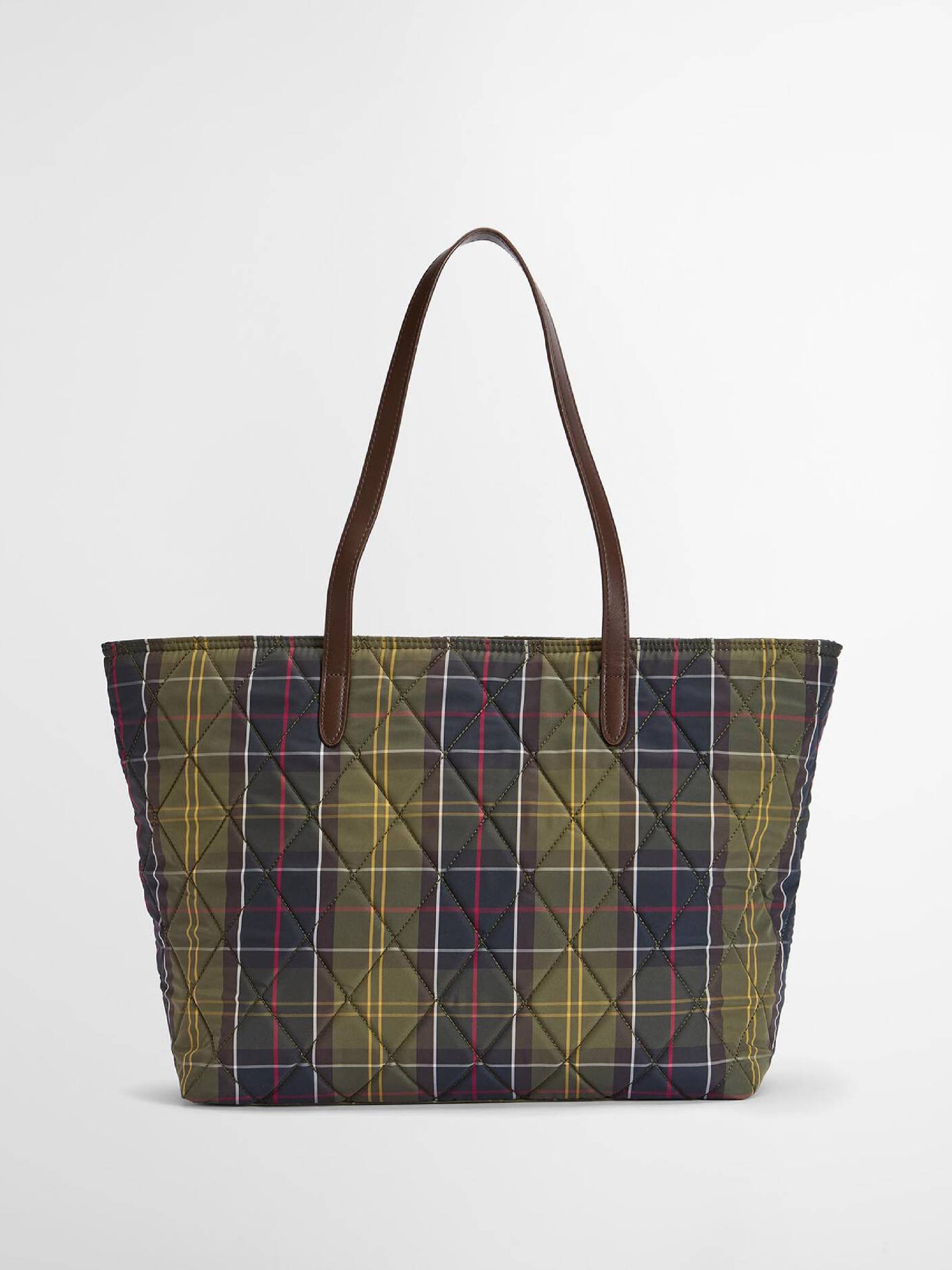 Wetherham Quilted Tartan Tote Bag