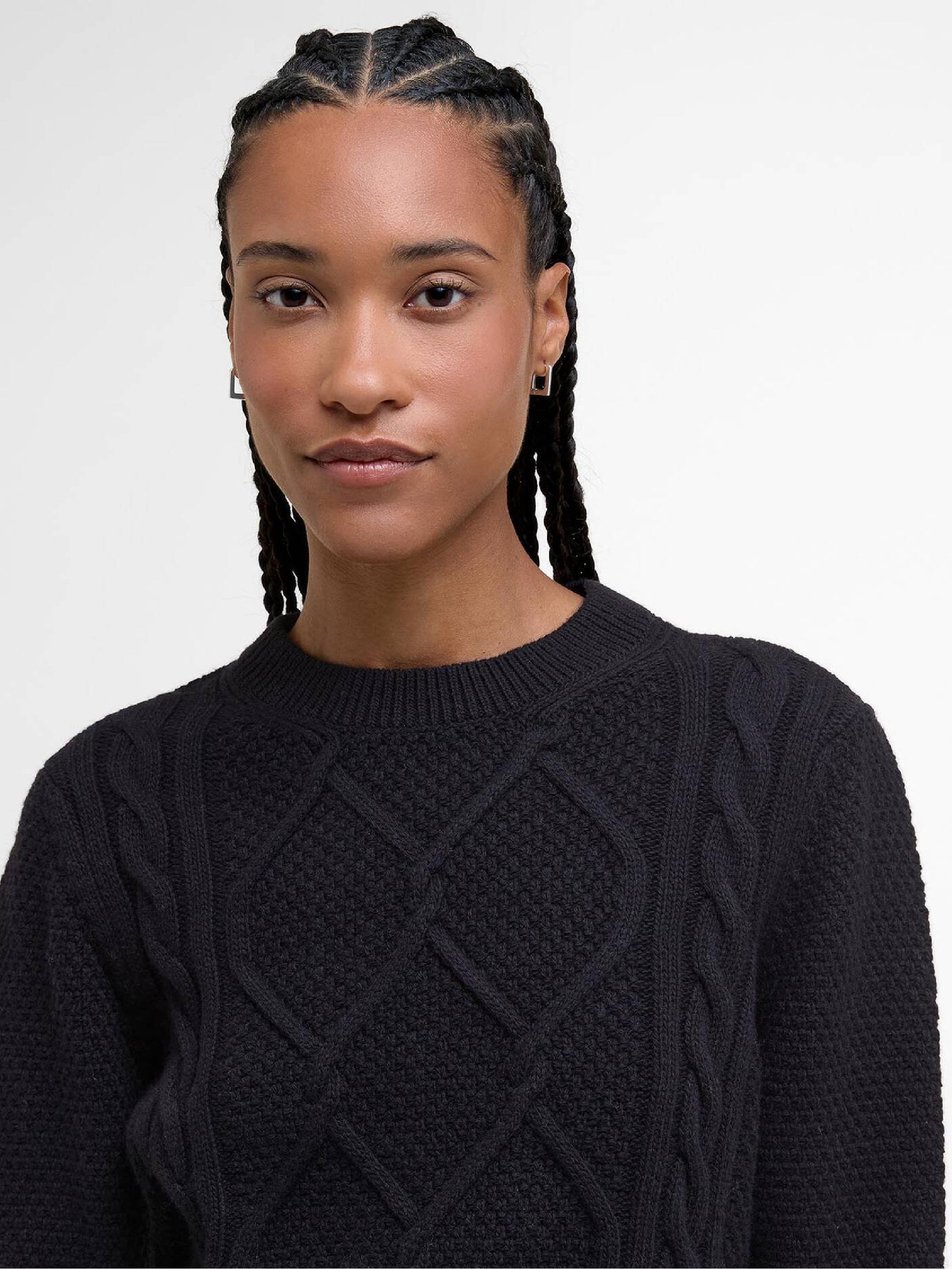 Burne Argyle Crew Neck Jumper