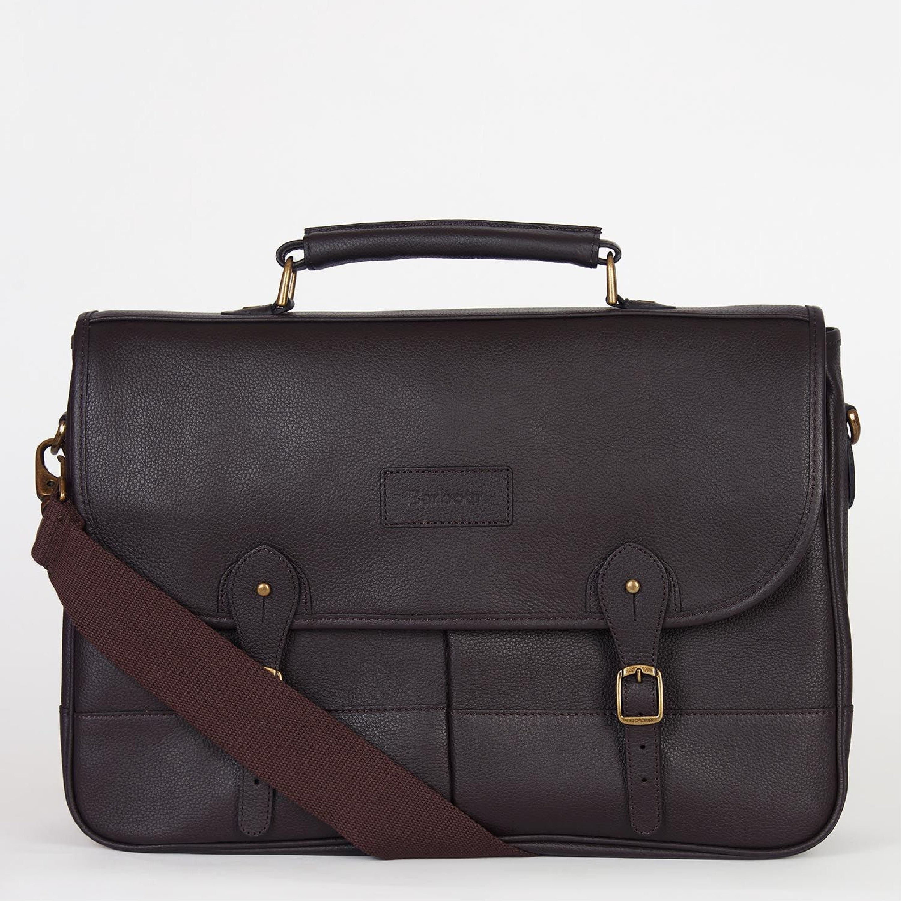 Barbour Leather Briefcase