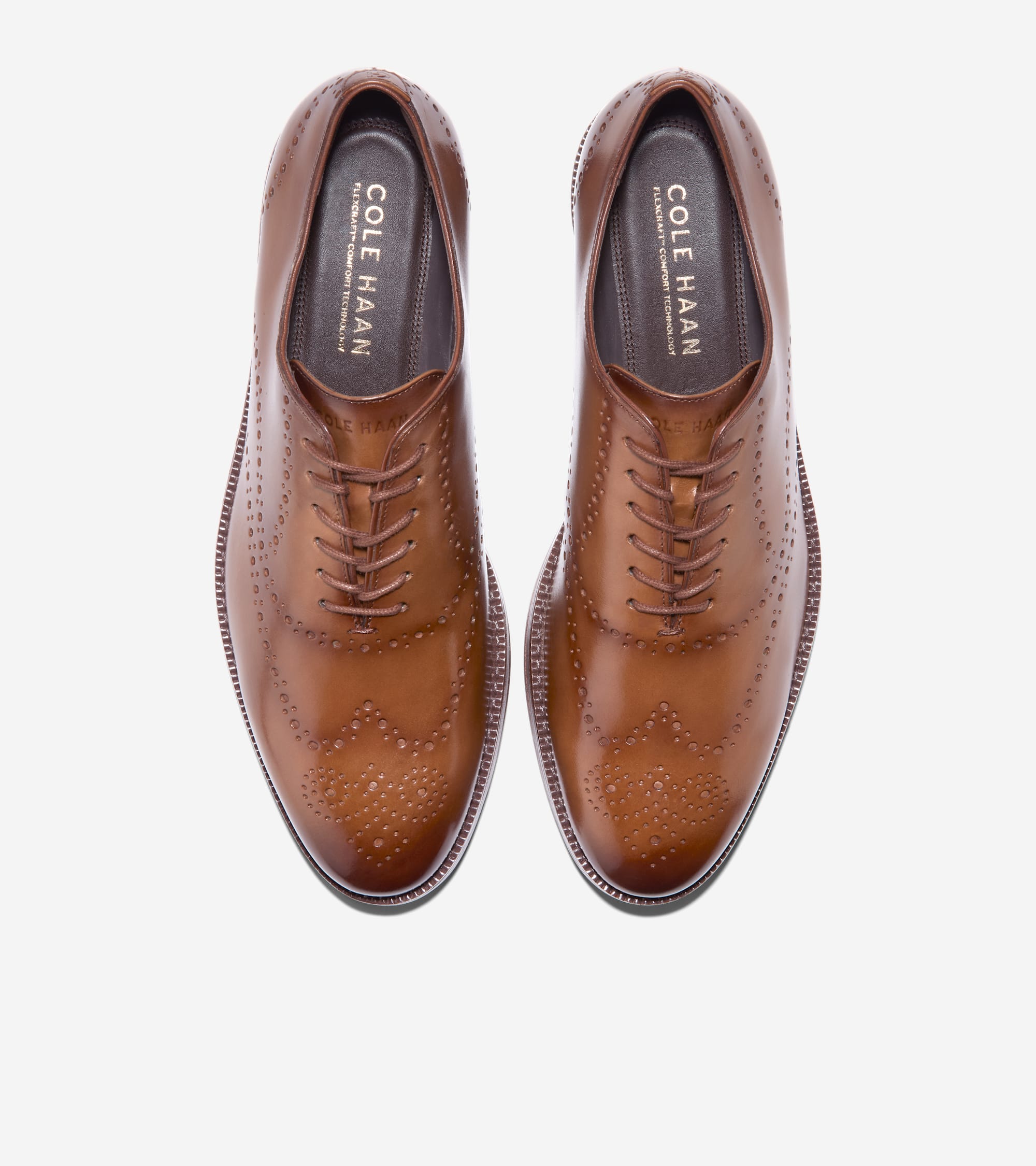 Ledley Grand Brogue Wingtip Oxfords