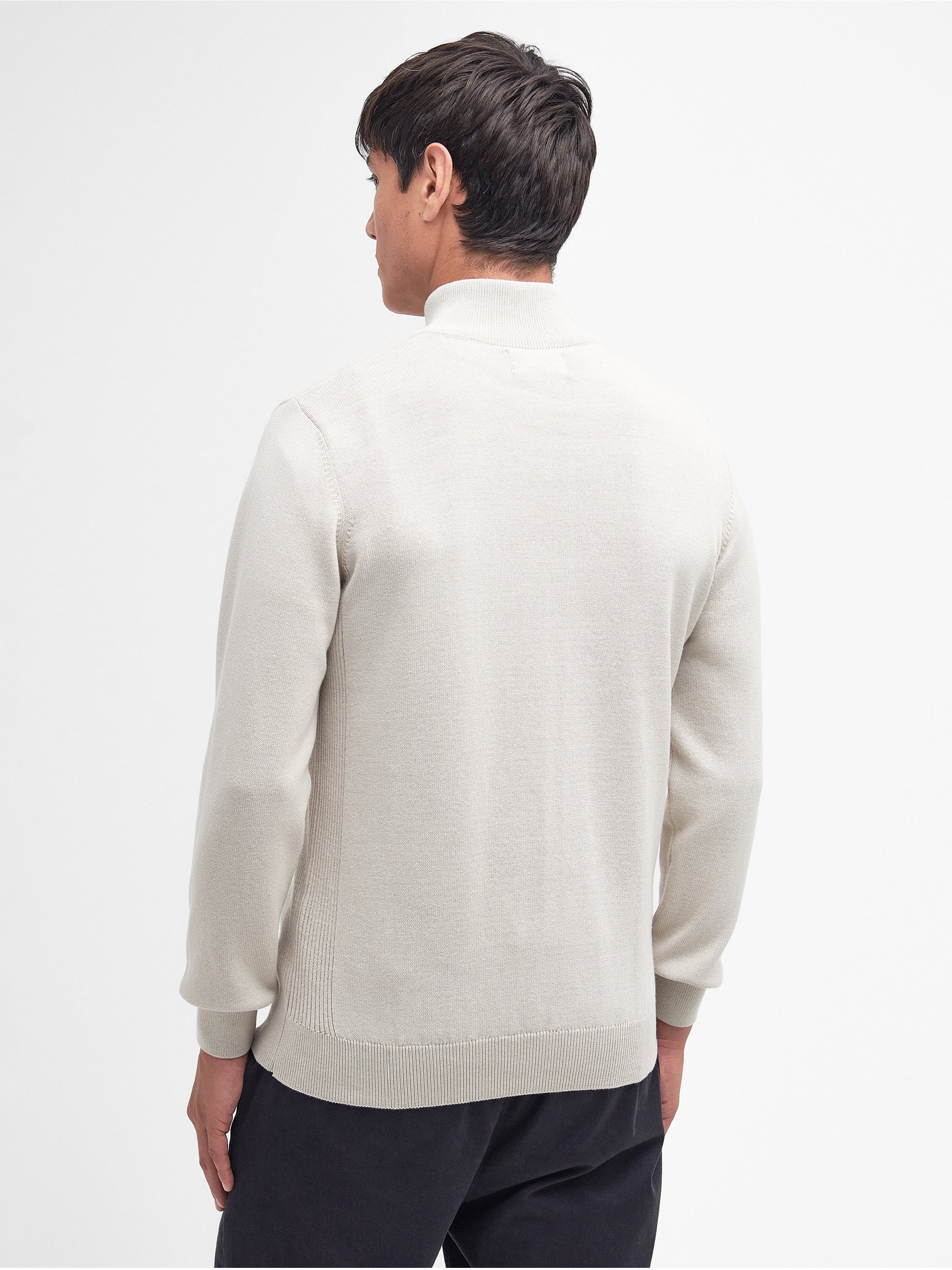 Cotton Half Zip Jumper