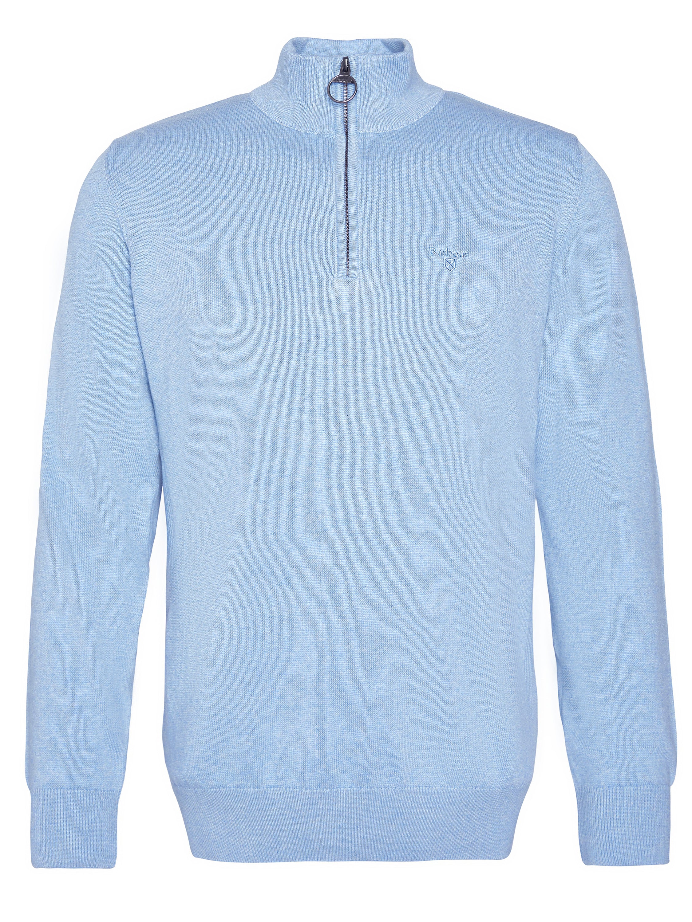 Cotton Half Zip Jumper