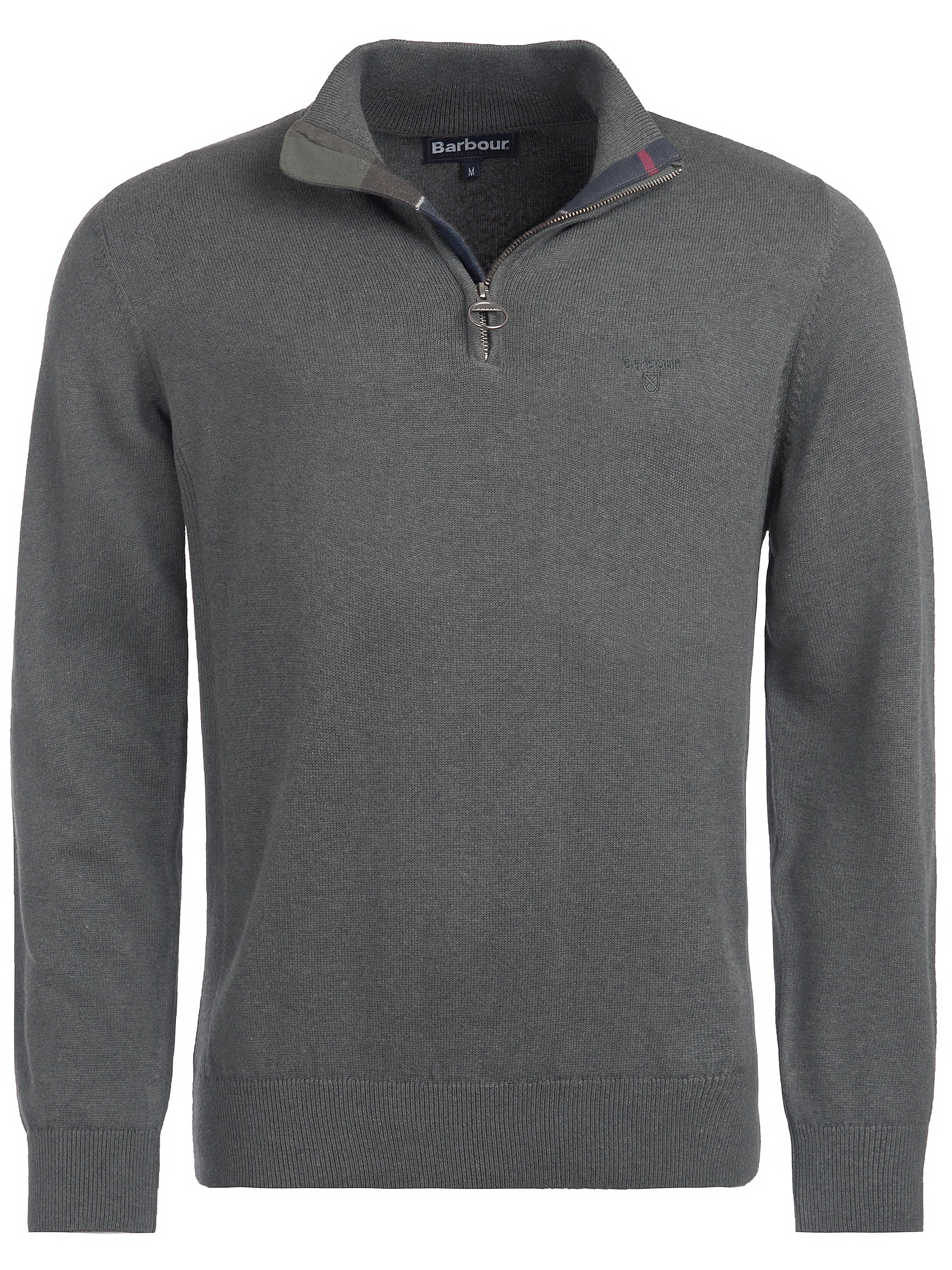 Cotton Half Zip Jumper