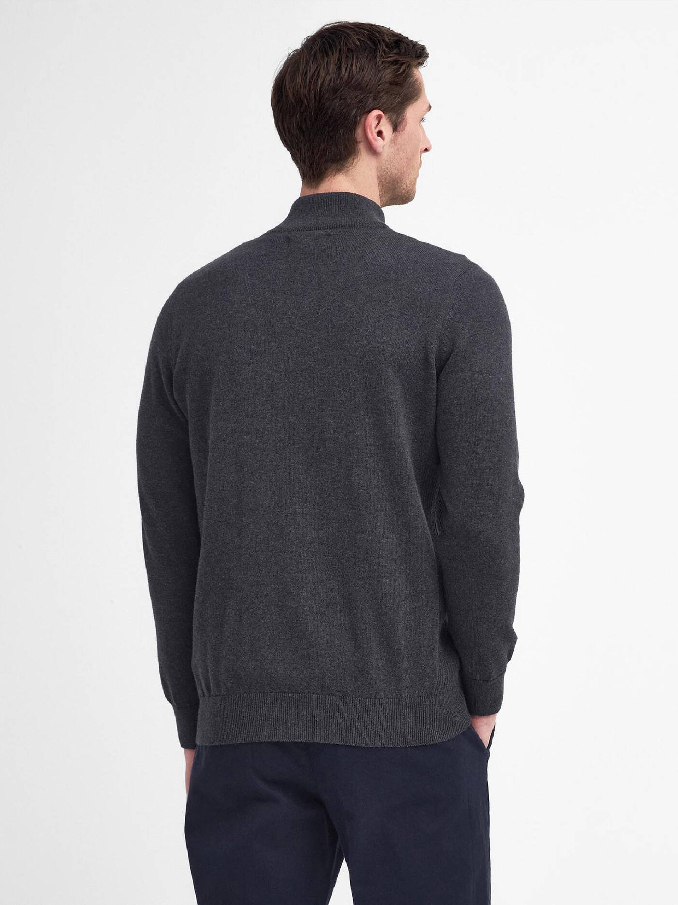 Cotton Half Zip Jumper