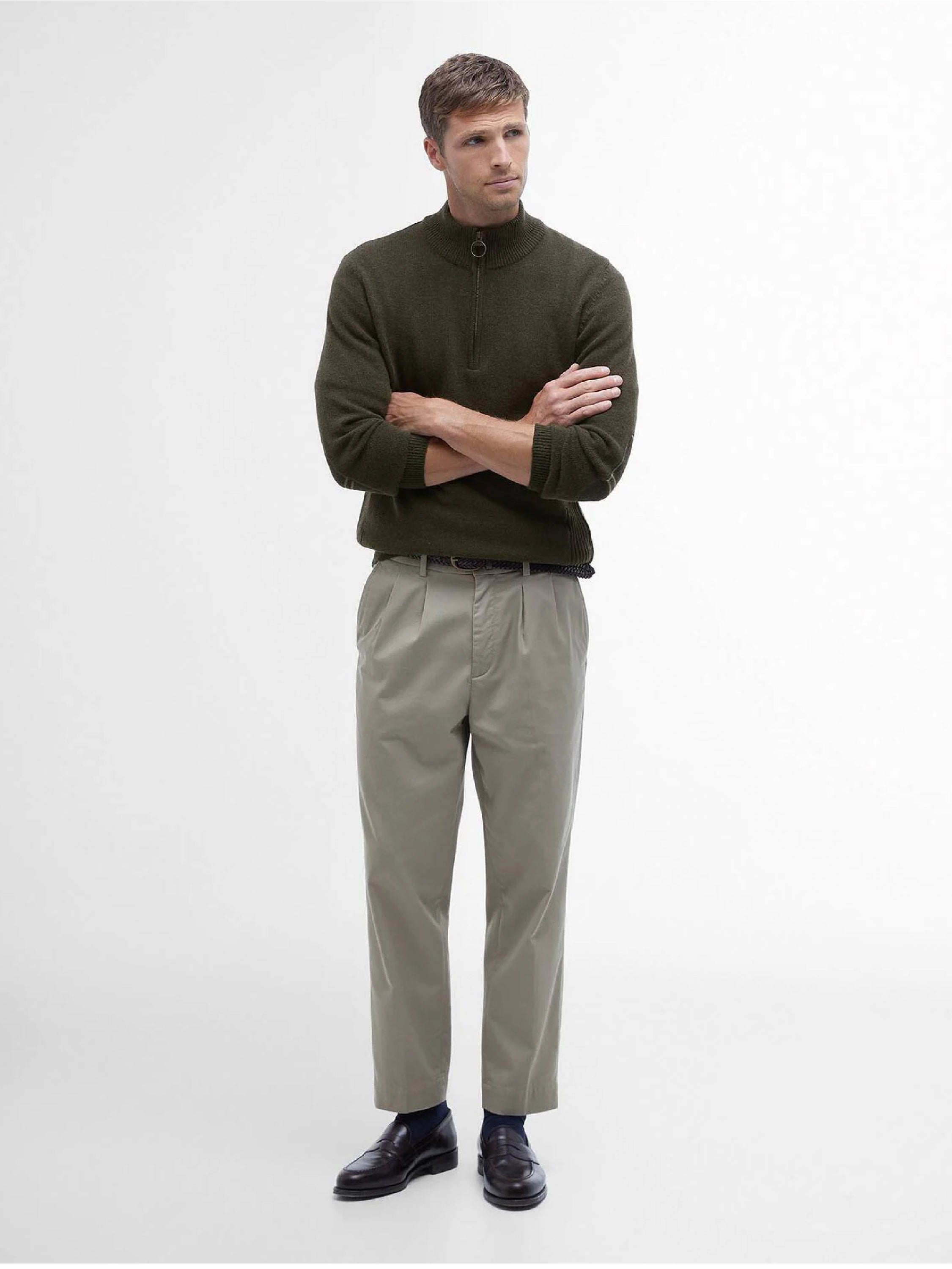 Barbour Holden Half Zip Jumper