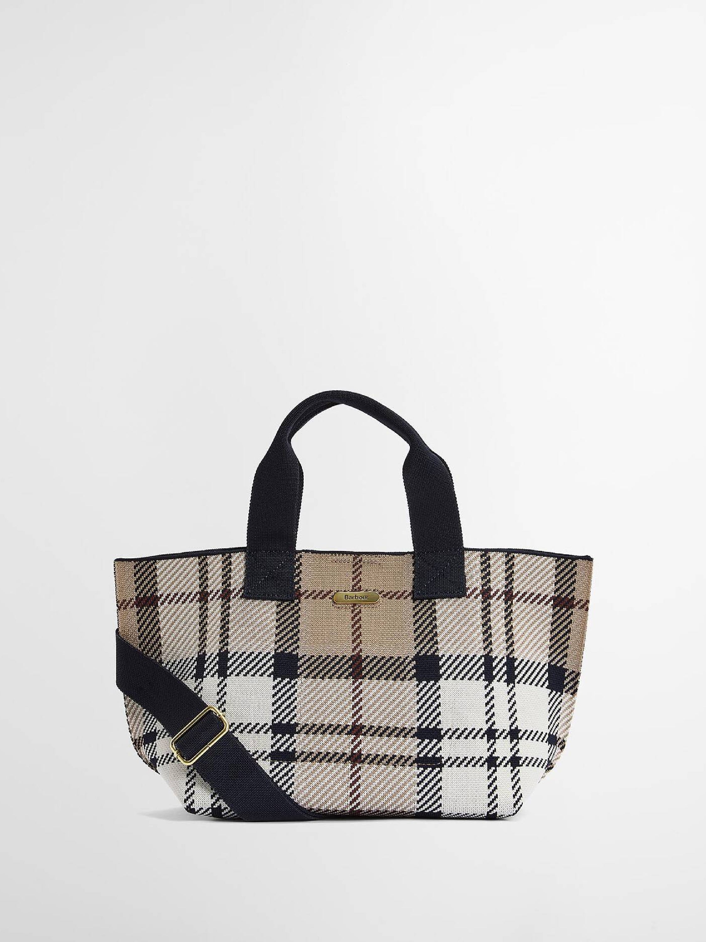 Layla Tartan Mini Tote Bag
