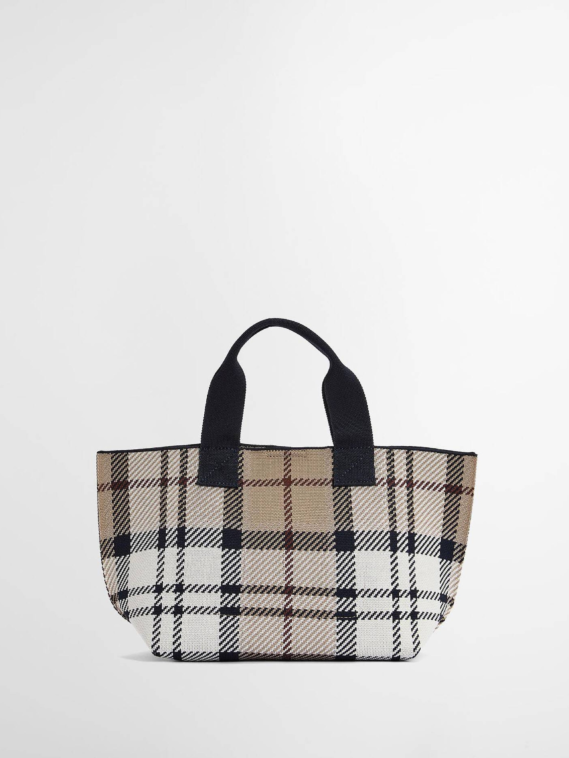 Layla Tartan Mini Tote Bag