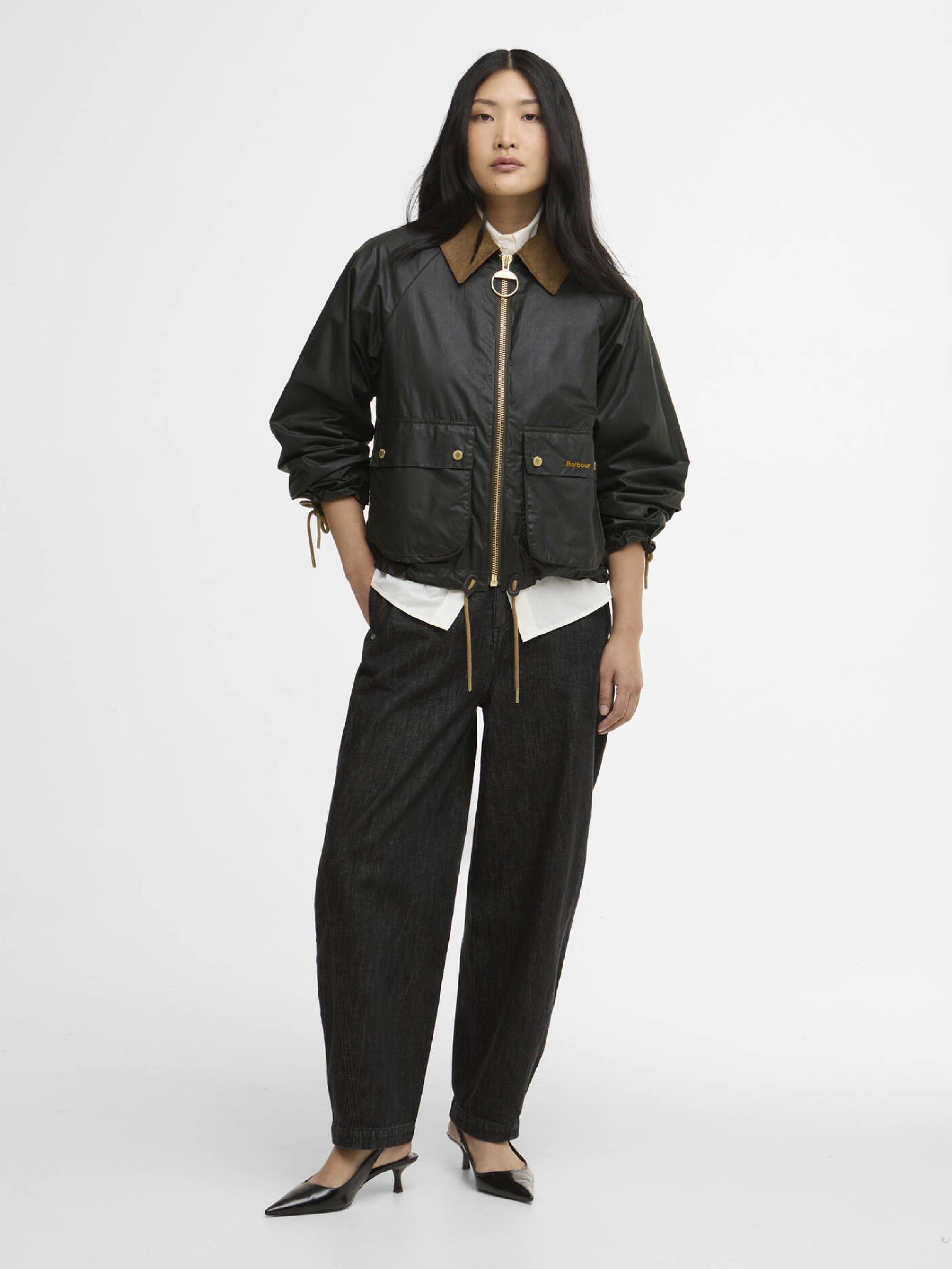 Marron Waxed Jacket
