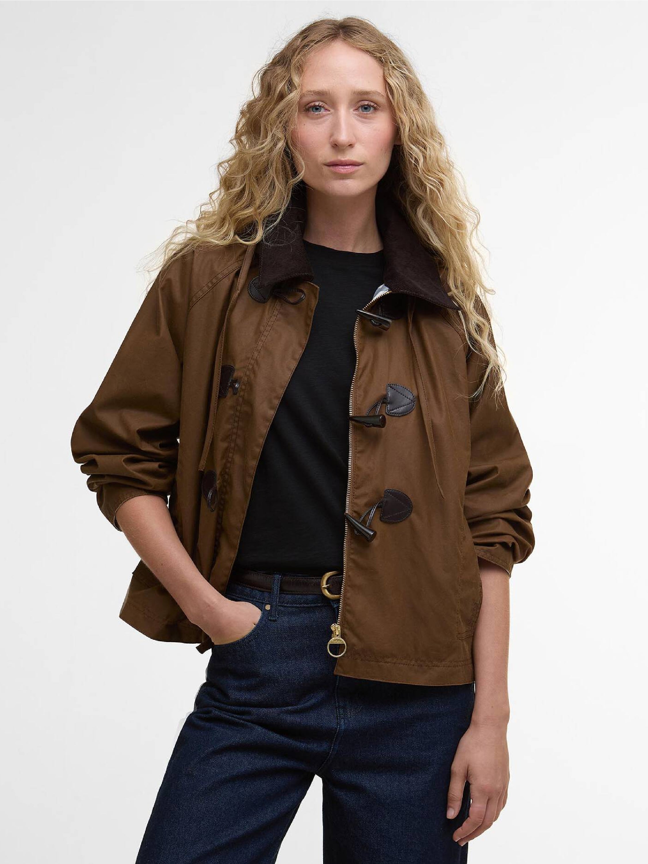 Myra Waxed Duffle Coat