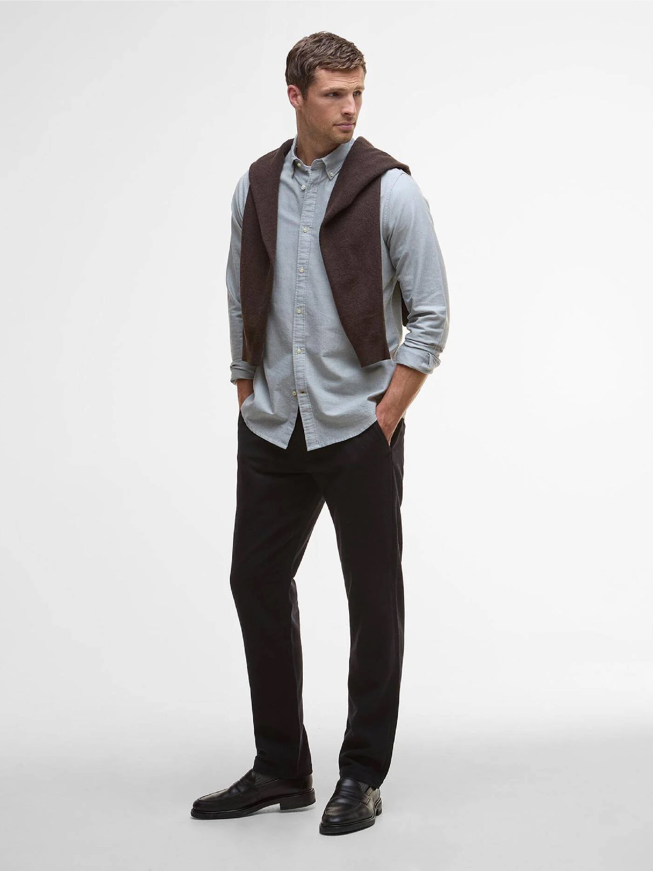 Oxford Tailored Long-Sleeved Shirt