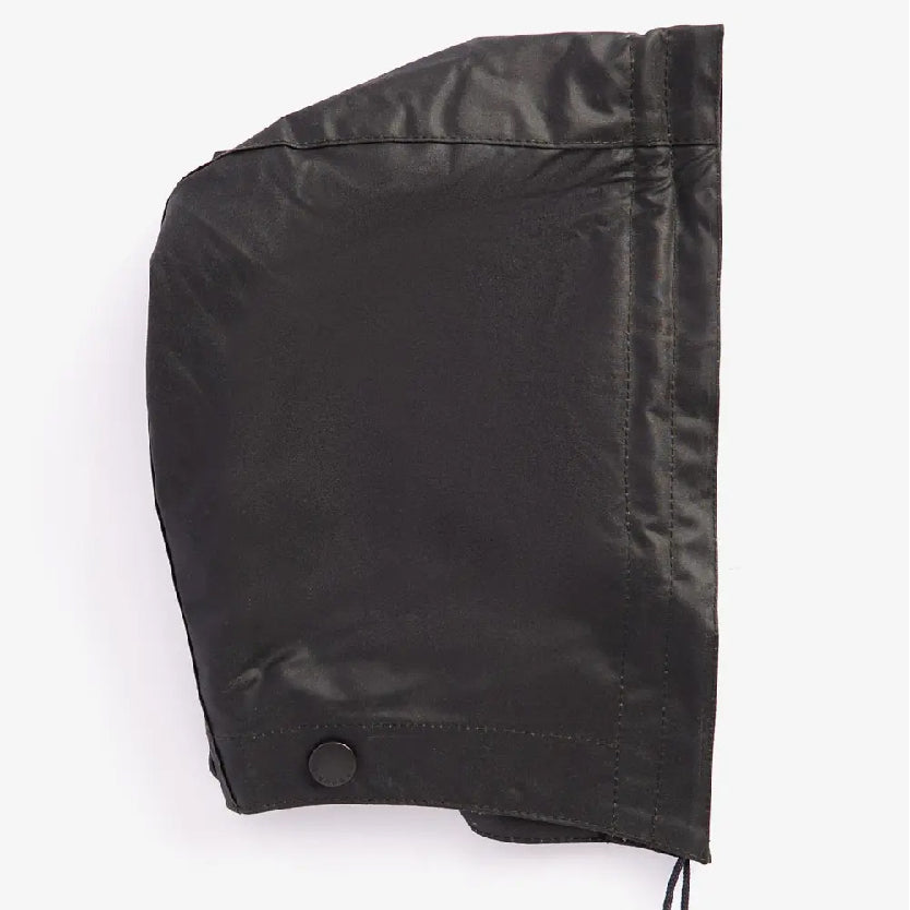 Waxed Cotton Plain Hood